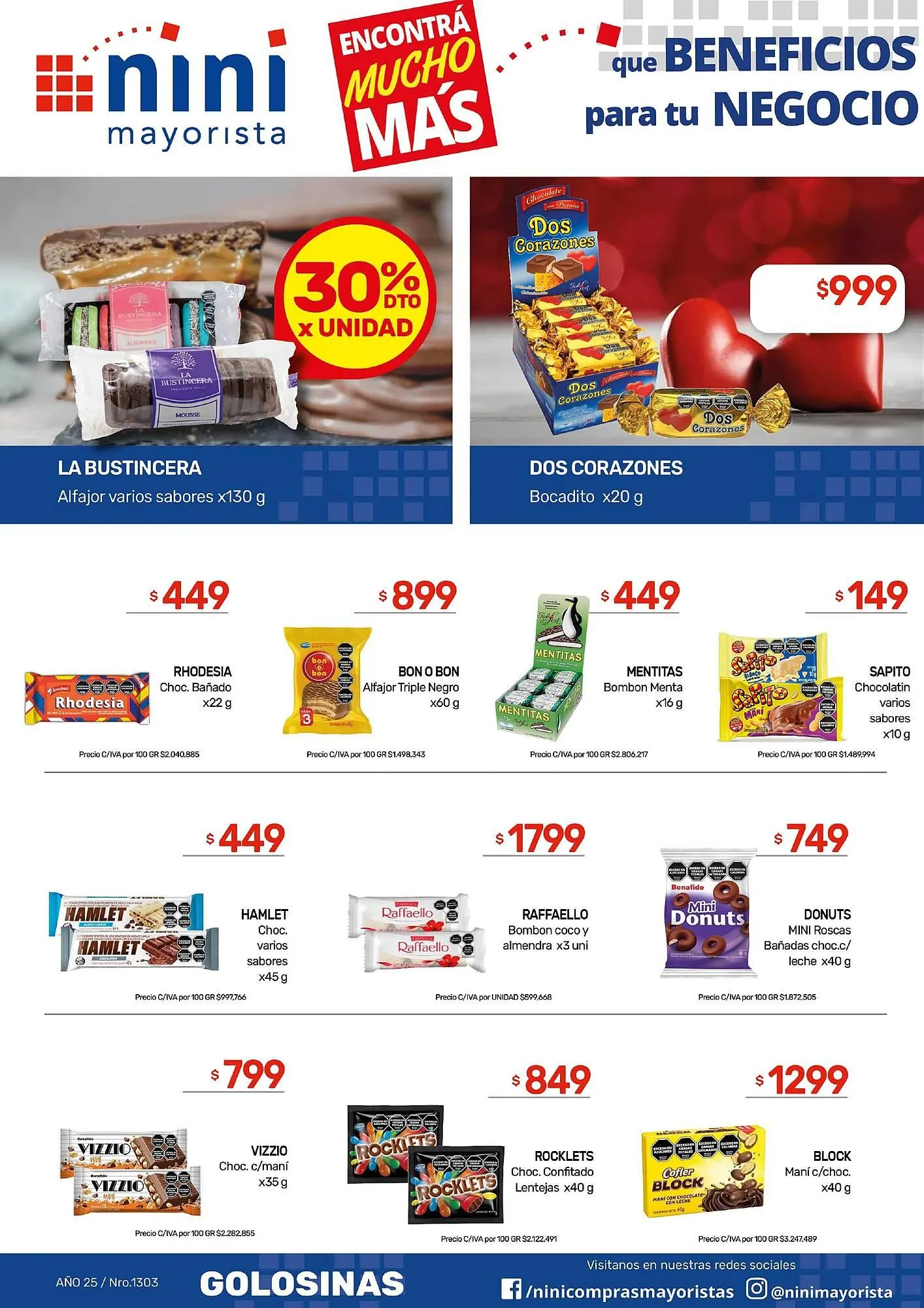 Ofertas de Catálogo Nini Mayorista 14 de abril al 20 de abril 2025 - Página 30 del catálogo