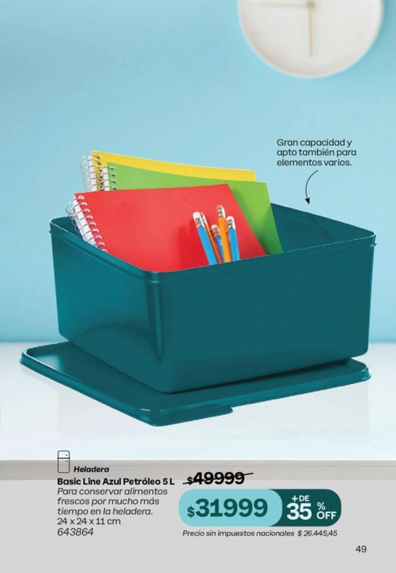 Ofertas de Catálogo Tupperware 10 de mayo al 31 de mayo 2025 - Página 50 del catálogo