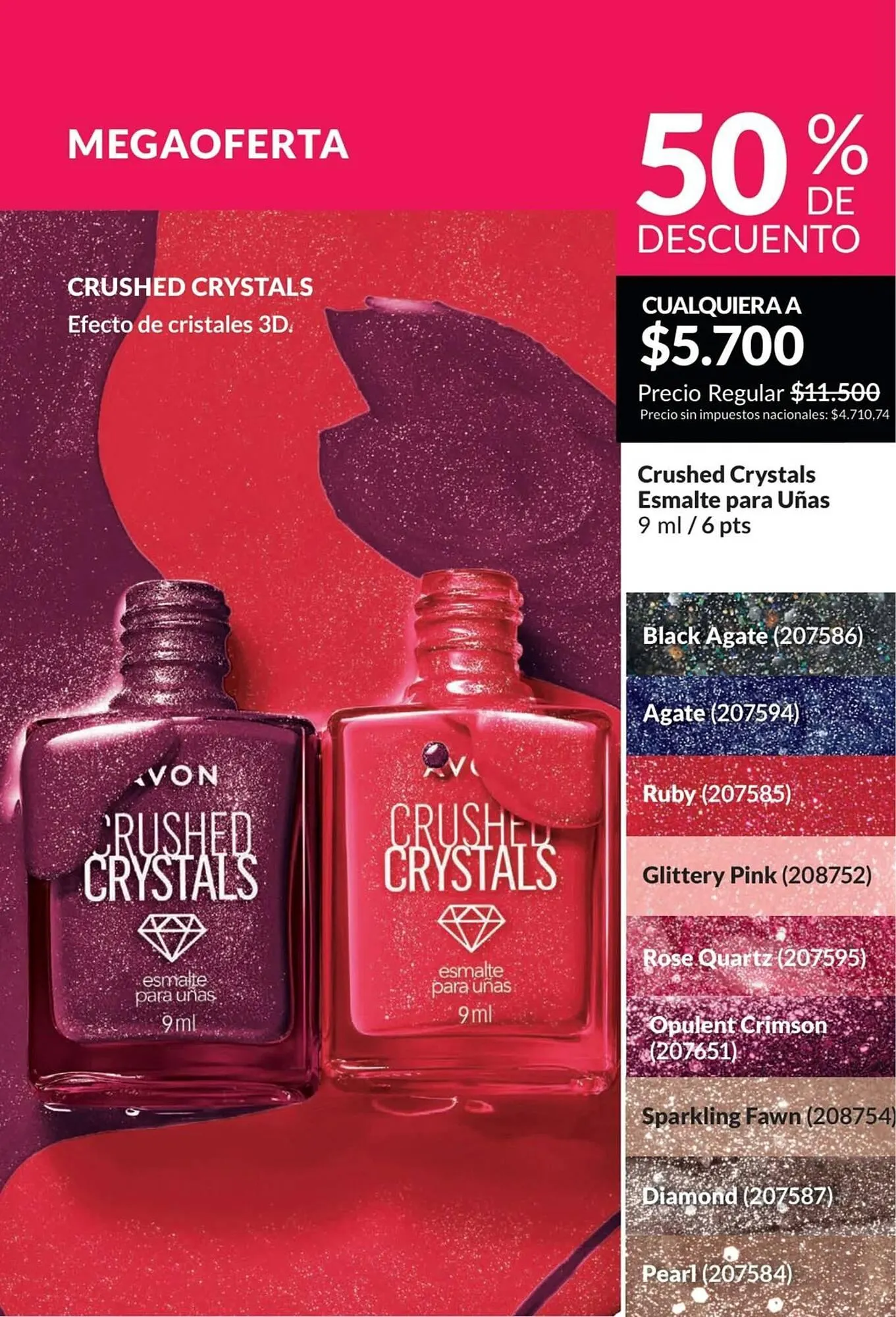 Ofertas de Catálogo Avon 1 de agosto al 31 de agosto 2026 - Página 190 del catálogo