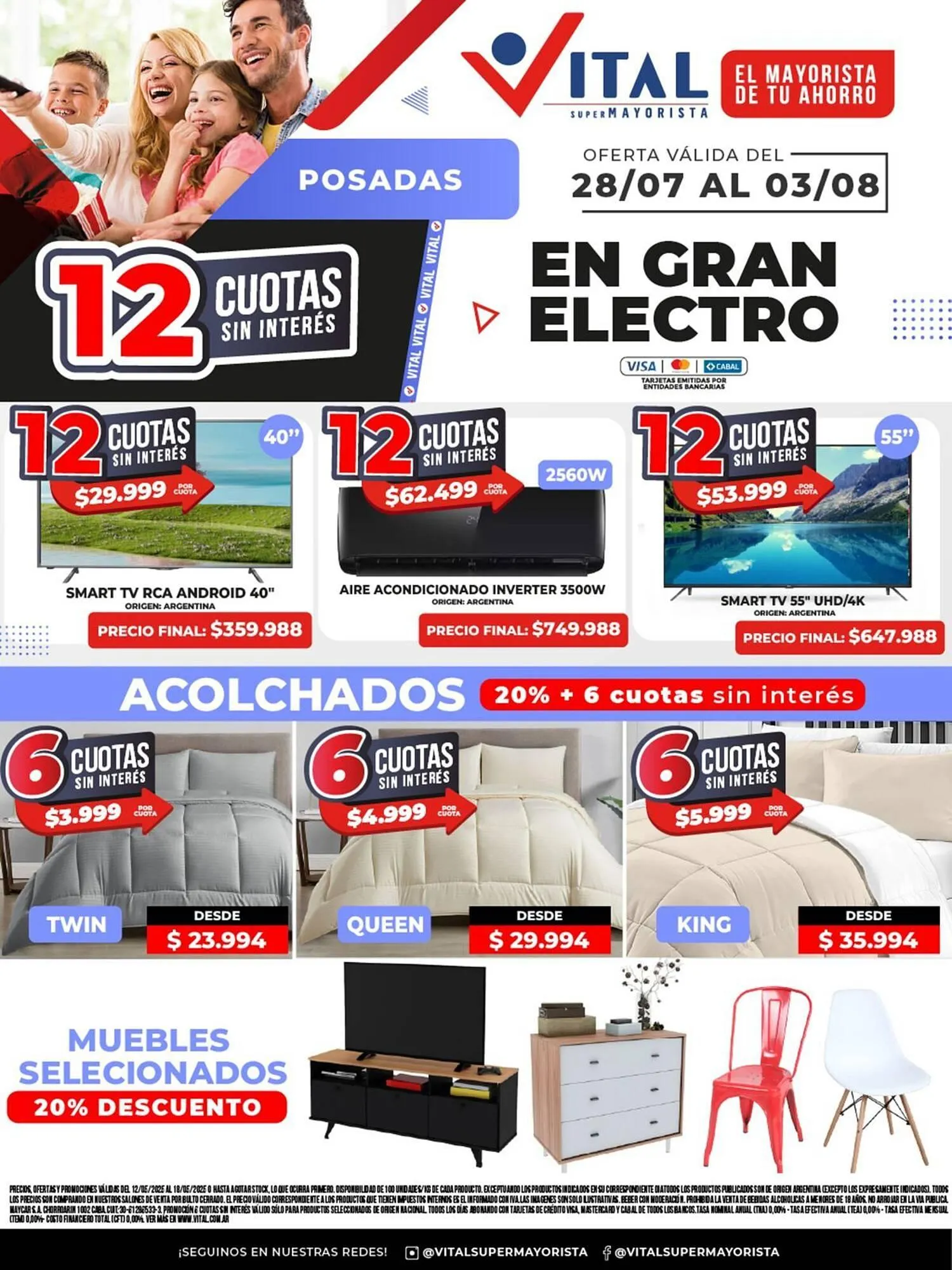 Ofertas de Catálogo Supermayorista Vital 28 de julio al 3 de agosto 2025 - Página 1 del catálogo