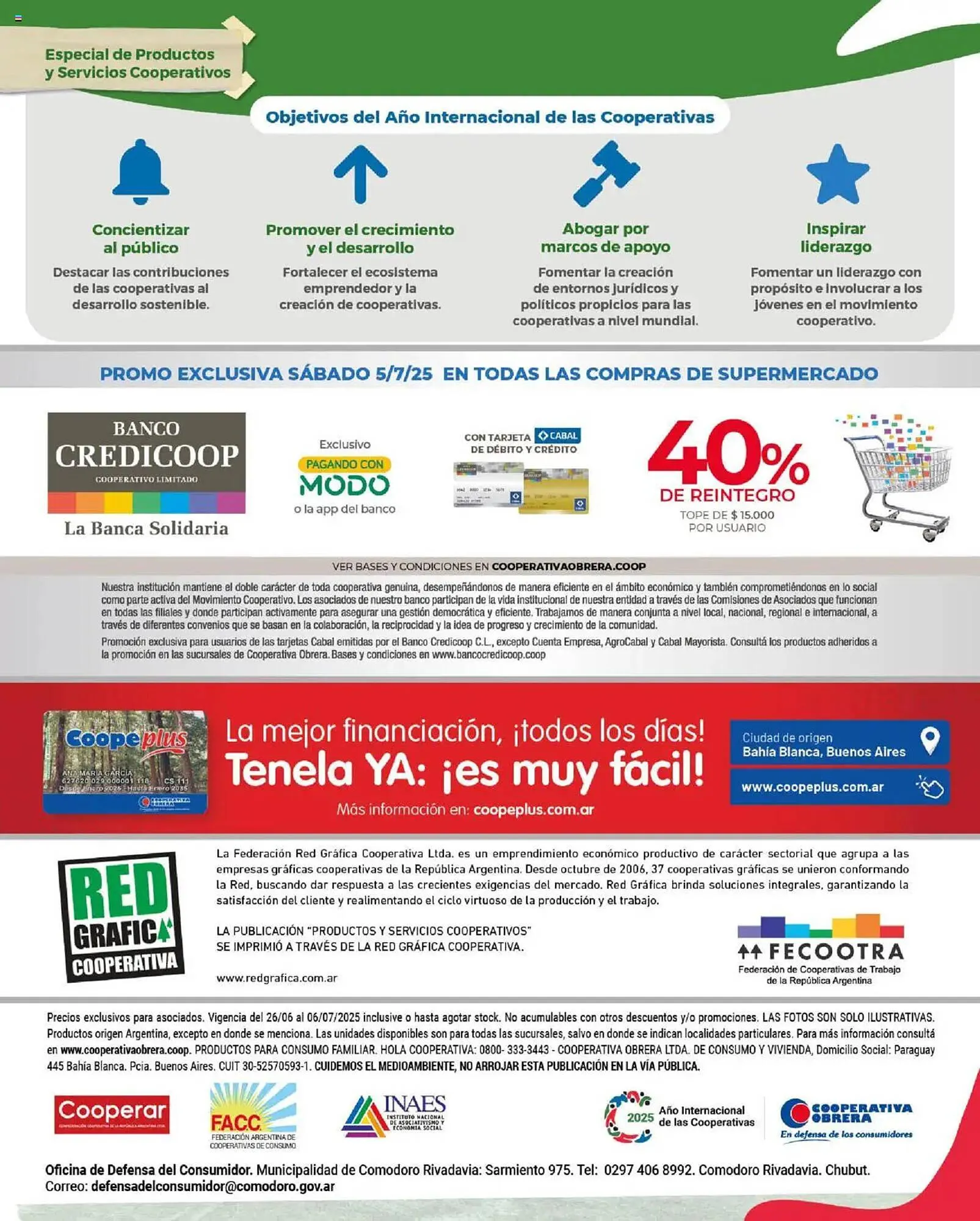 Ofertas de Catálogo Cooperativa Obrera 26 de junio al 7 de julio 2025 - Página 16 del catálogo