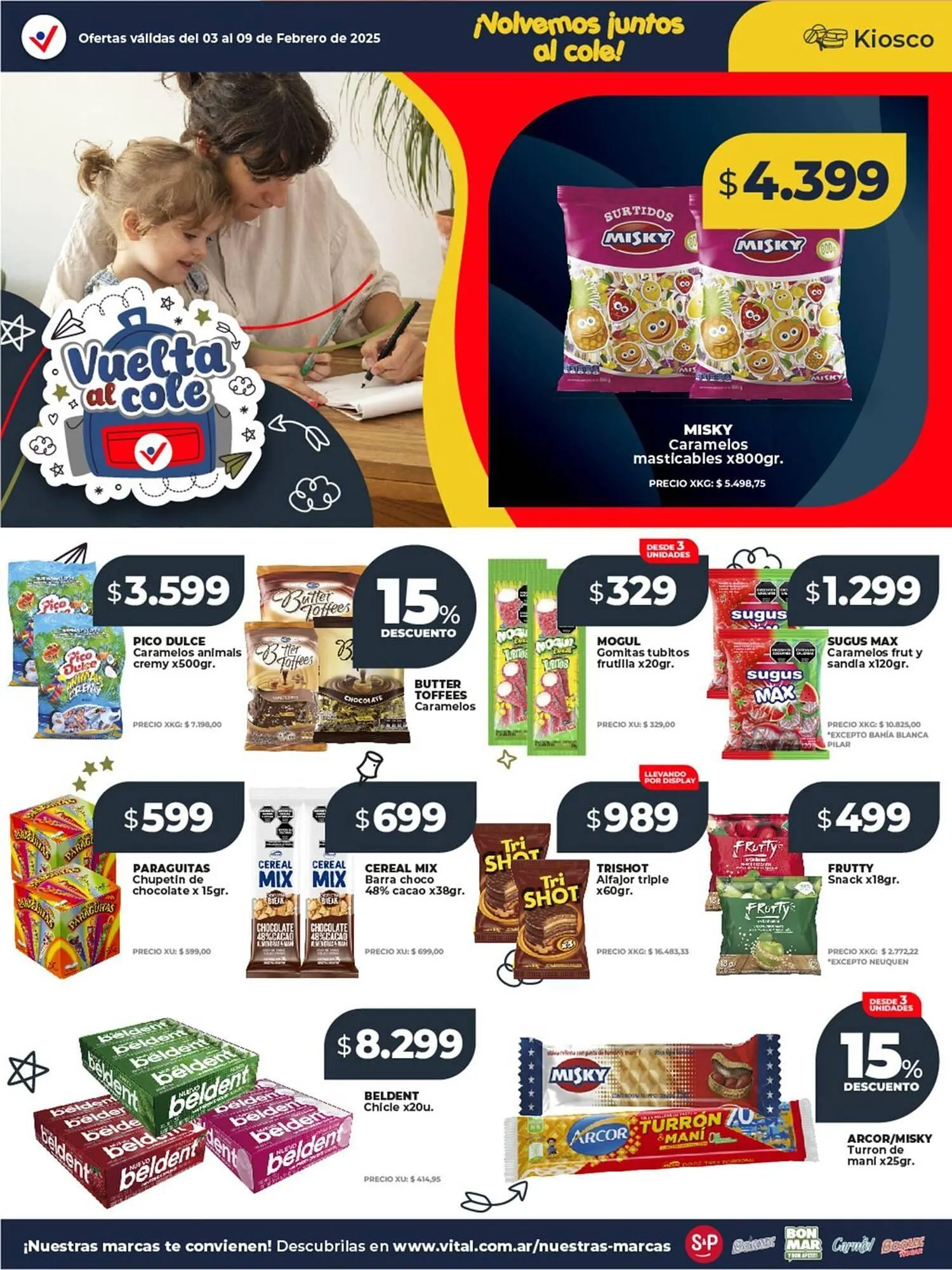 Ofertas de Catálogo Supermayorista Vital 3 de febrero al 9 de febrero 2025 - Página 17 del catálogo