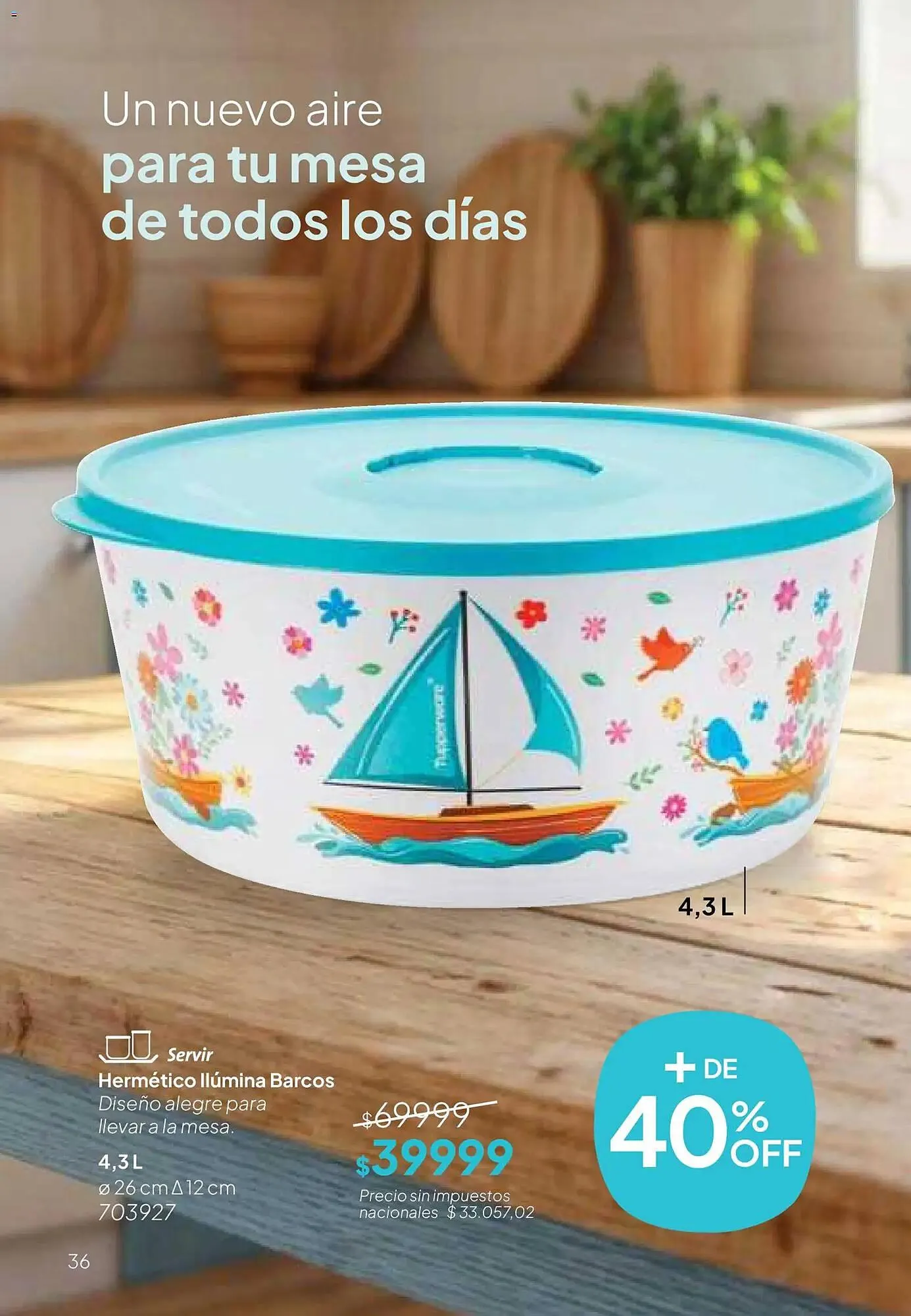 Ofertas de Folleto Tupperware 9 de marzo al 31 de marzo 2026 - Página 37 del catálogo