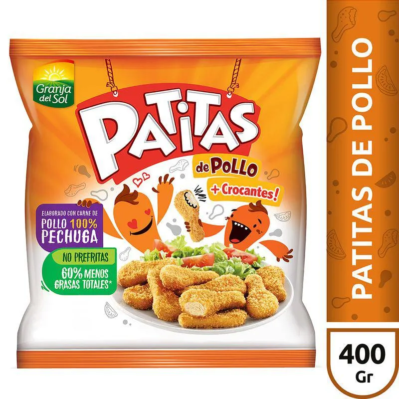 Patitas de Pollo Granja del Sol 400 Grs.