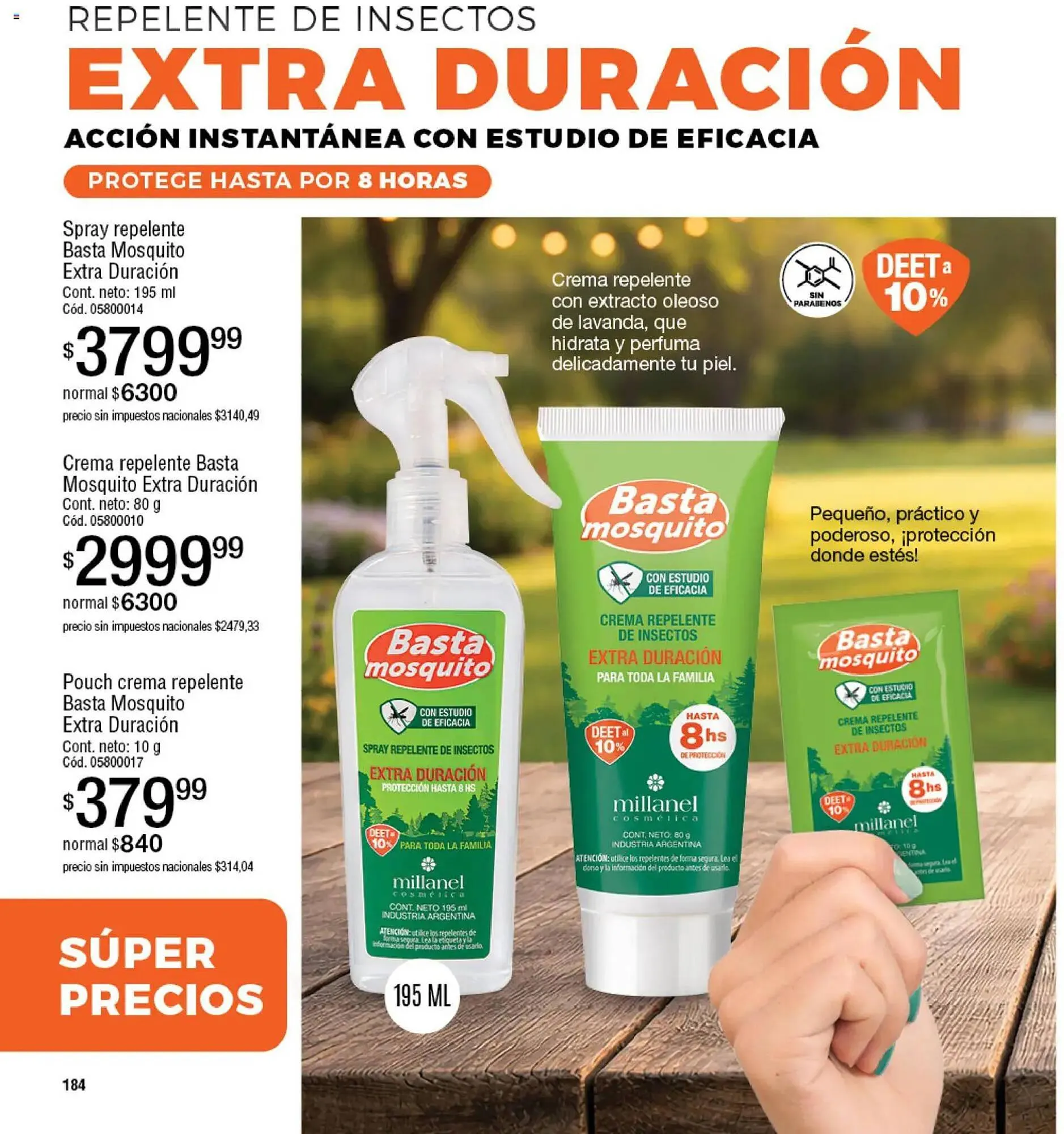 Ofertas de Catálogo Millanel Cosmética 2 de marzo al 29 de marzo 2026 - Página 184 del catálogo