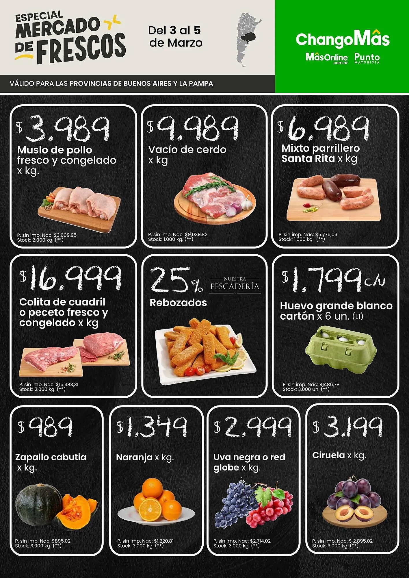 Ofertas de Catálogo Changomas 3 de marzo al 5 de marzo 2026 - Página 1 del catálogo