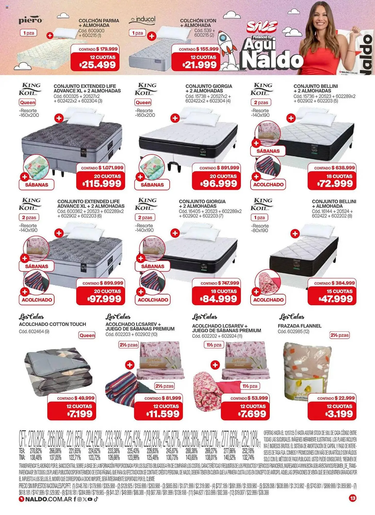 Ofertas de Catálogo Naldo Lombardi 1 de julio al 4 de agosto 2025 - Página 13 del catálogo