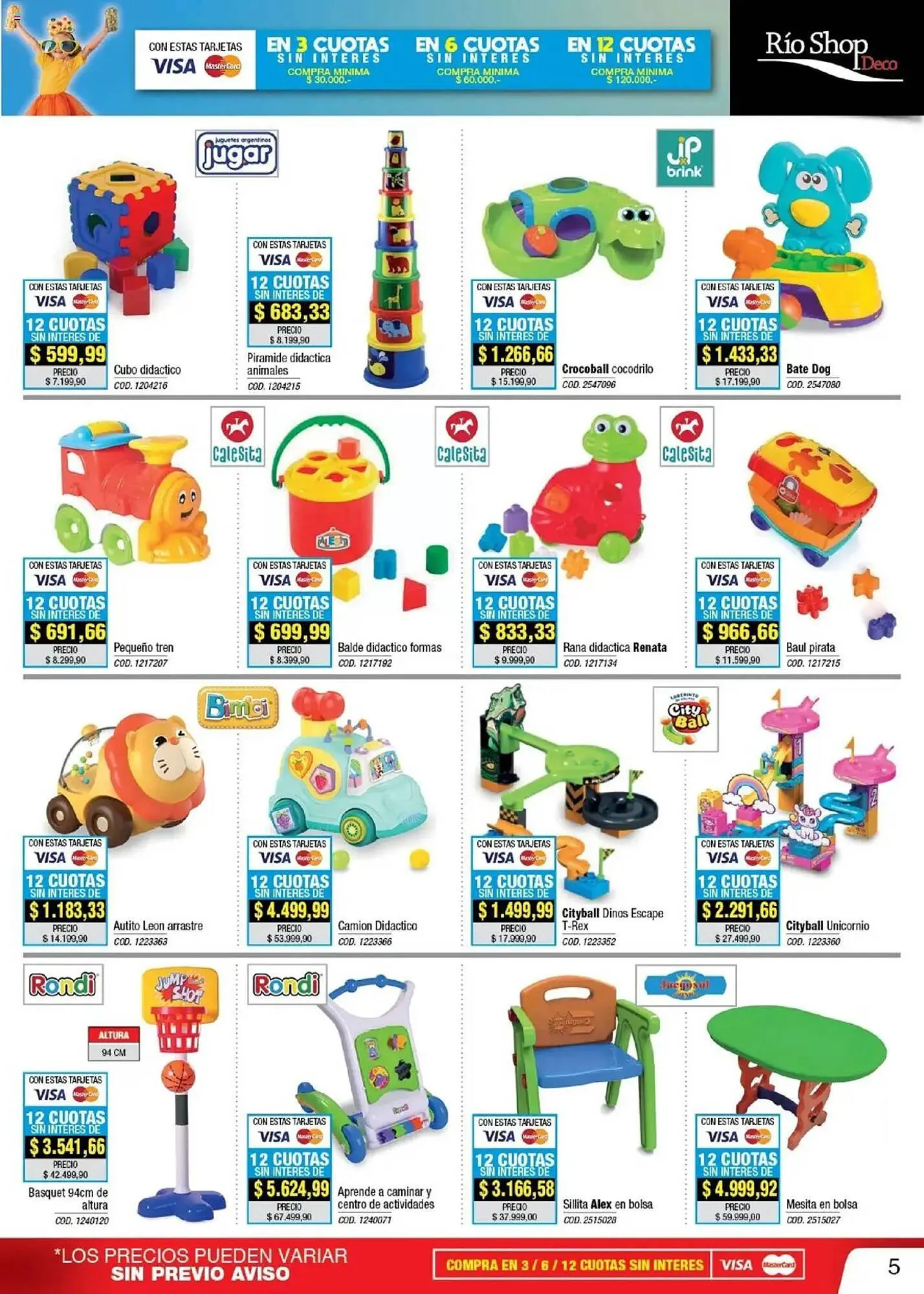 Ofertas de Catálogo Rio Shop Deco 1 de agosto al 1 de septiembre 2025 - Página 5 del catálogo