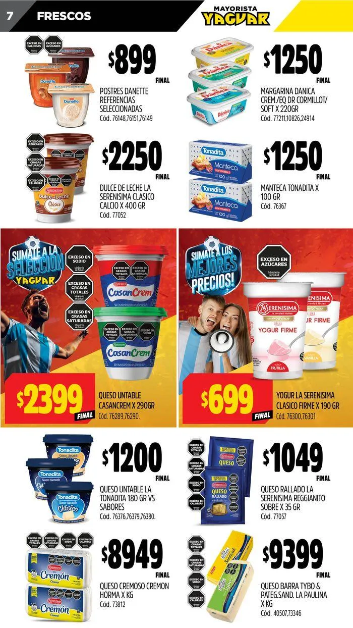 Ofertas de Ofertas Supermercados Yaguar Trelew 24 de junio al 30 de junio 2024 - Página 7 del catálogo