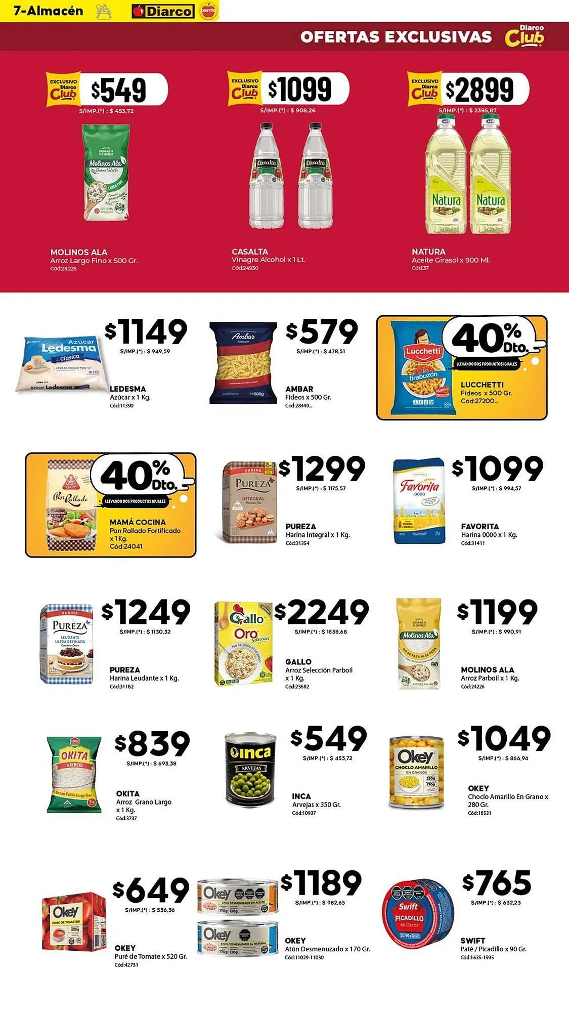 Ofertas de Catálogo Diarco 29 de diciembre al 2 de enero 2026 - Página 7 del catálogo