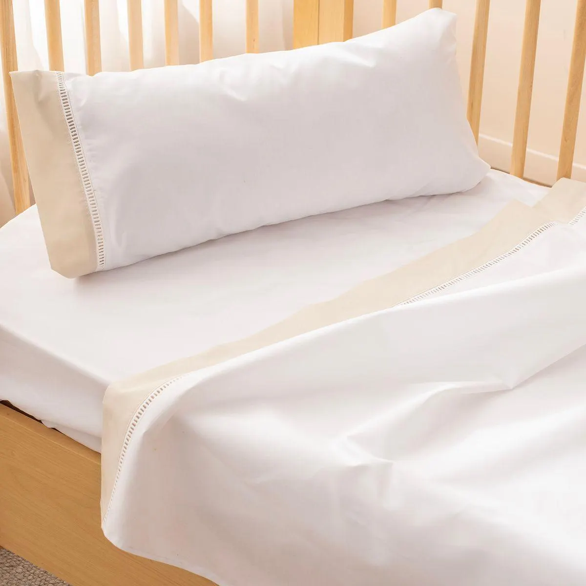 Juego de Sábanas Cuna Linea Egipcia Liso