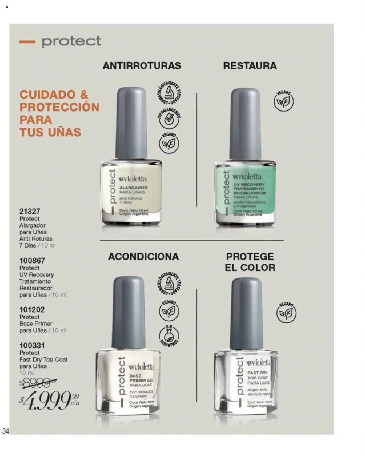 Ofertas de Violetta catálogo 3 de julio al 31 de diciembre 2024 - Página 34 del catálogo