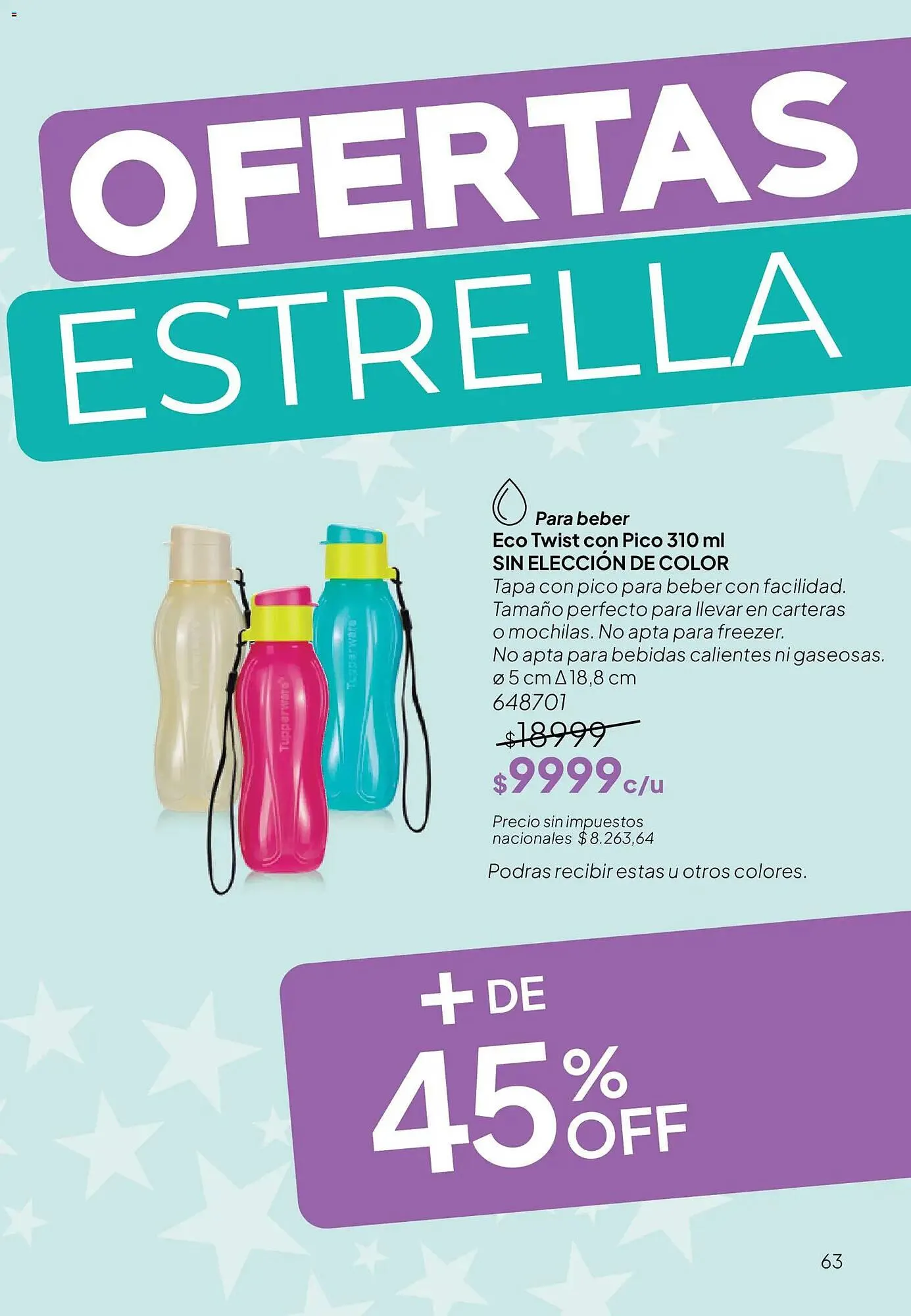 Ofertas de Folleto Tupperware 28 de abril al 31 de mayo 2026 - Página 64 del catálogo