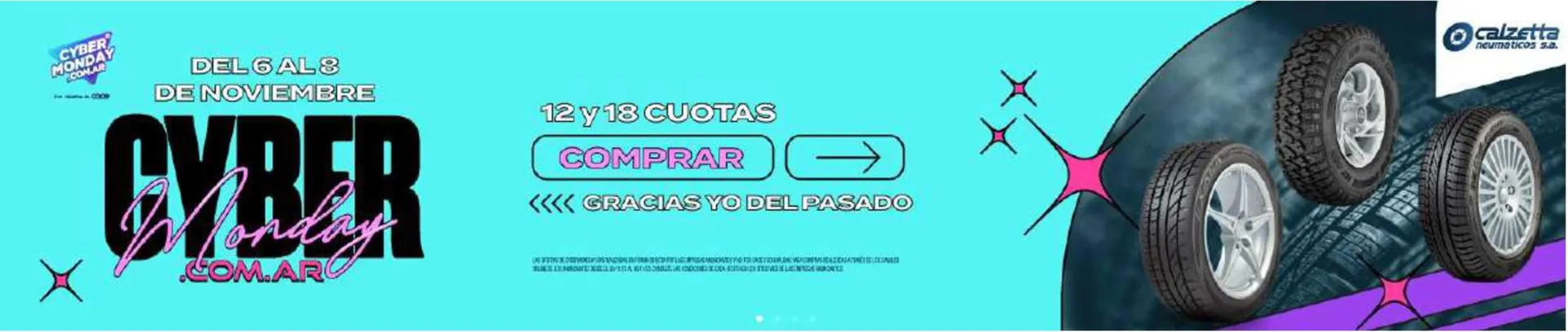 Ofertas de Catálogo Calzetta Neumáticos 7 de noviembre al 31 de diciembre 2023 - Página 1 del catálogo