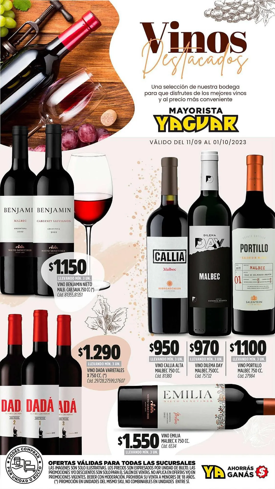 Ofertas de Catálogo Supermercados Yaguar 14 de septiembre al 1 de octubre 2023 - Página 2 del catálogo
