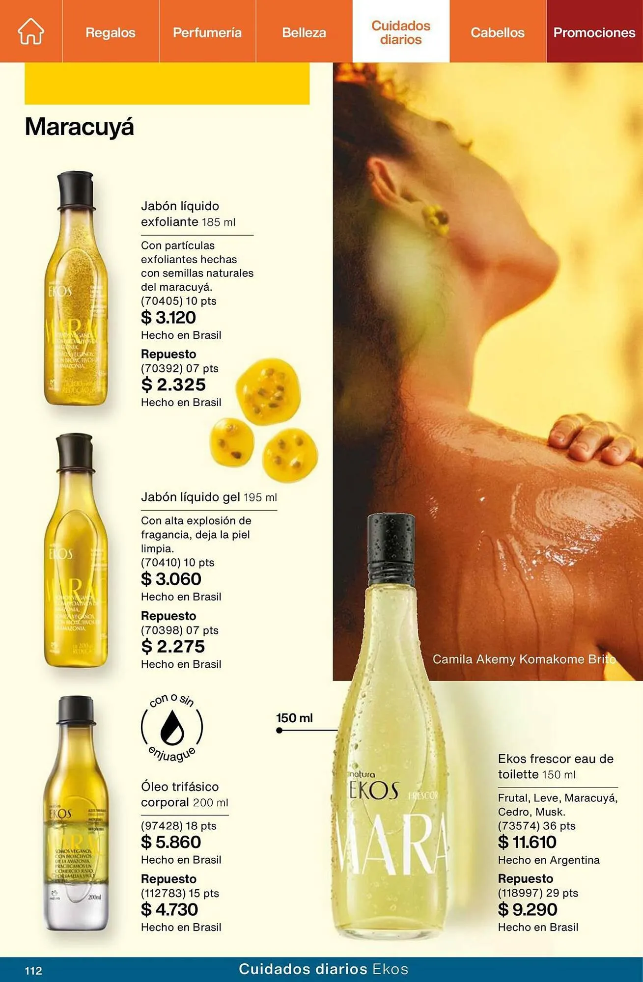 Ofertas de Catálogo Natura 27 de septiembre al 31 de octubre 2023 - Página 112 del catálogo