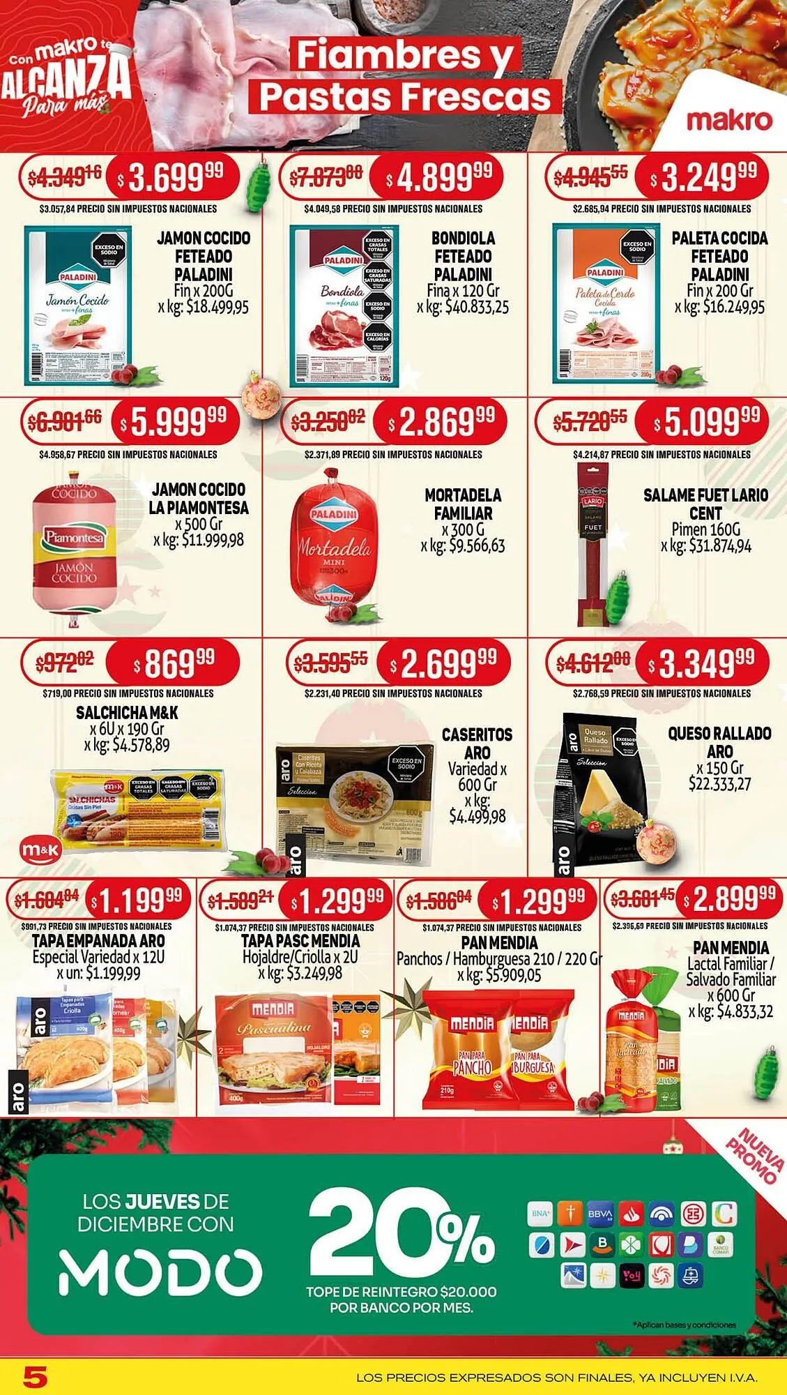 Ofertas de Catálogo Makro 4 de diciembre al 10 de diciembre 2025 - Página 5 del catálogo