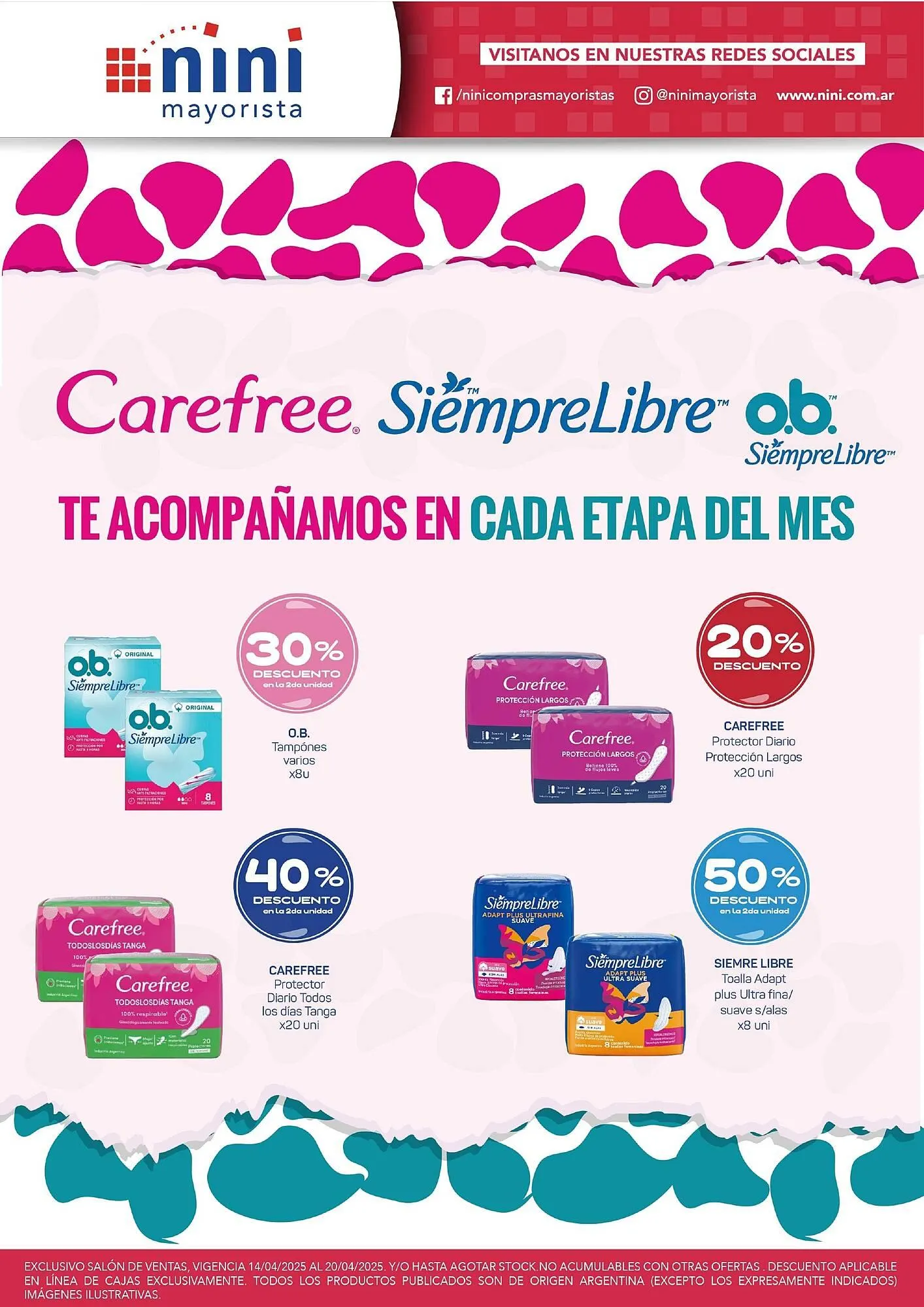 Ofertas de Catálogo Nini Mayorista 14 de abril al 20 de abril 2025 - Página 8 del catálogo