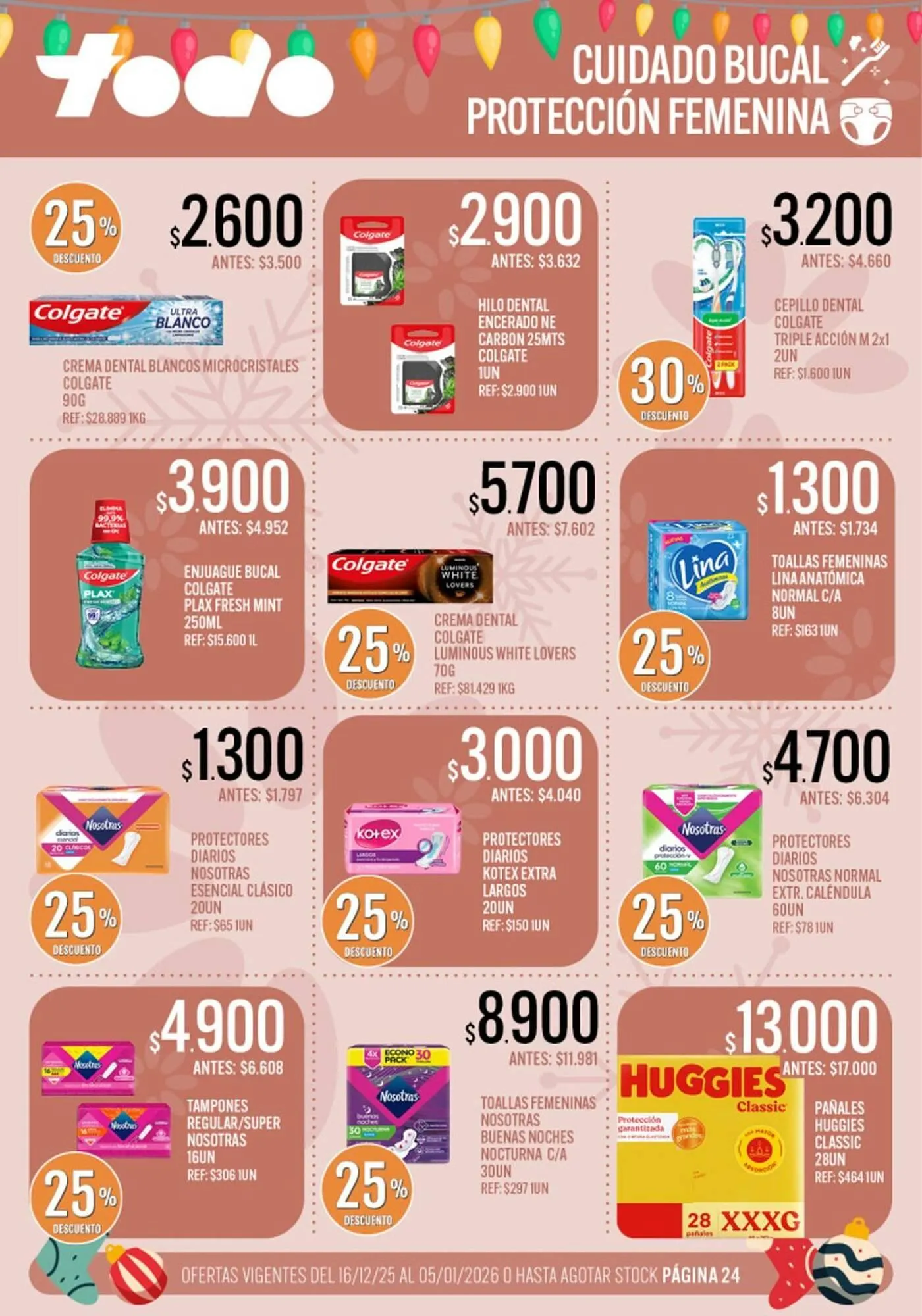 Ofertas de Catálogo Supermercados Todo 16 de diciembre al 5 de enero 2026 - Página 24 del catálogo