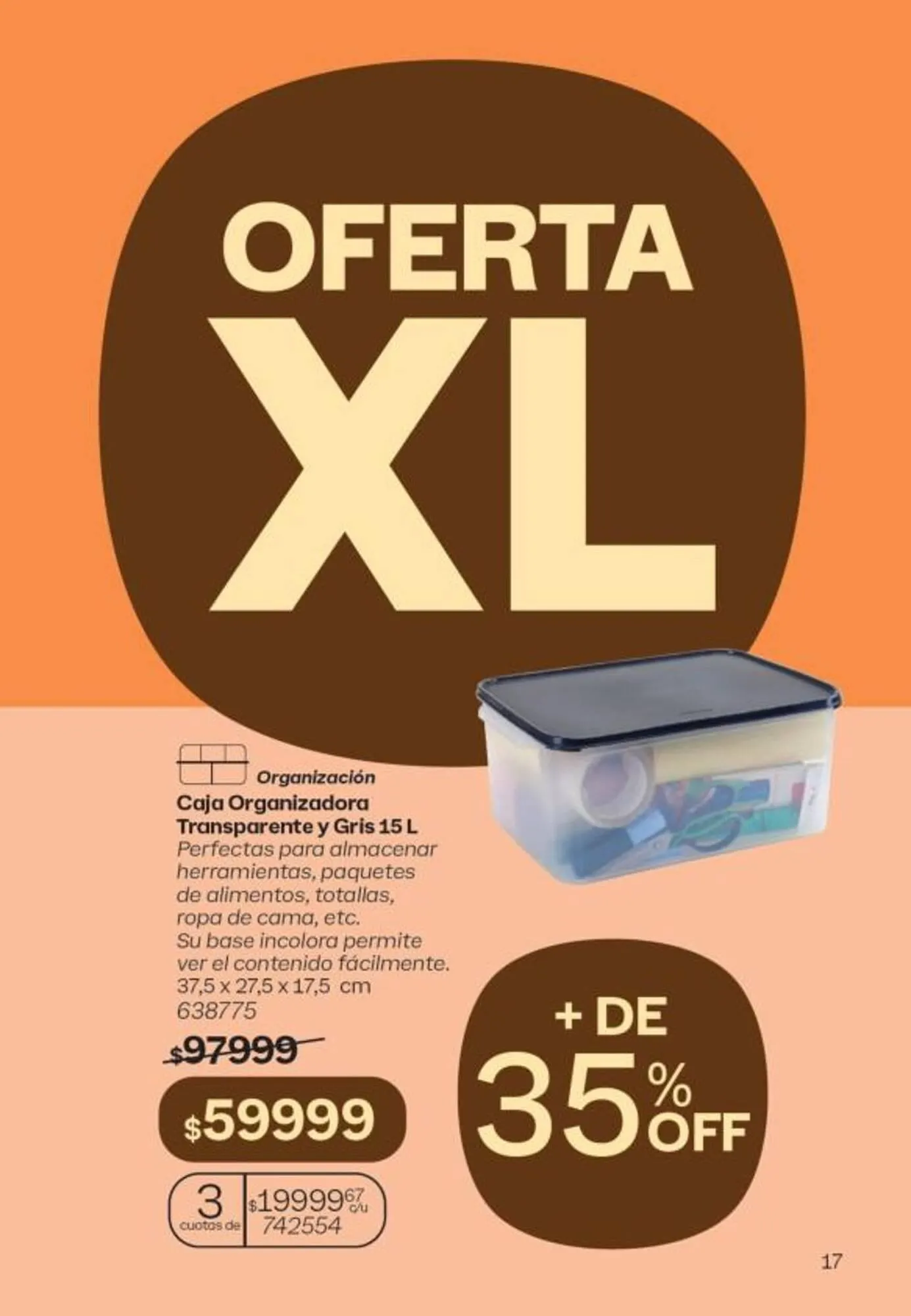 Ofertas de Catálogo Tupperware 4 de abril al 30 de abril 2025 - Página 18 del catálogo
