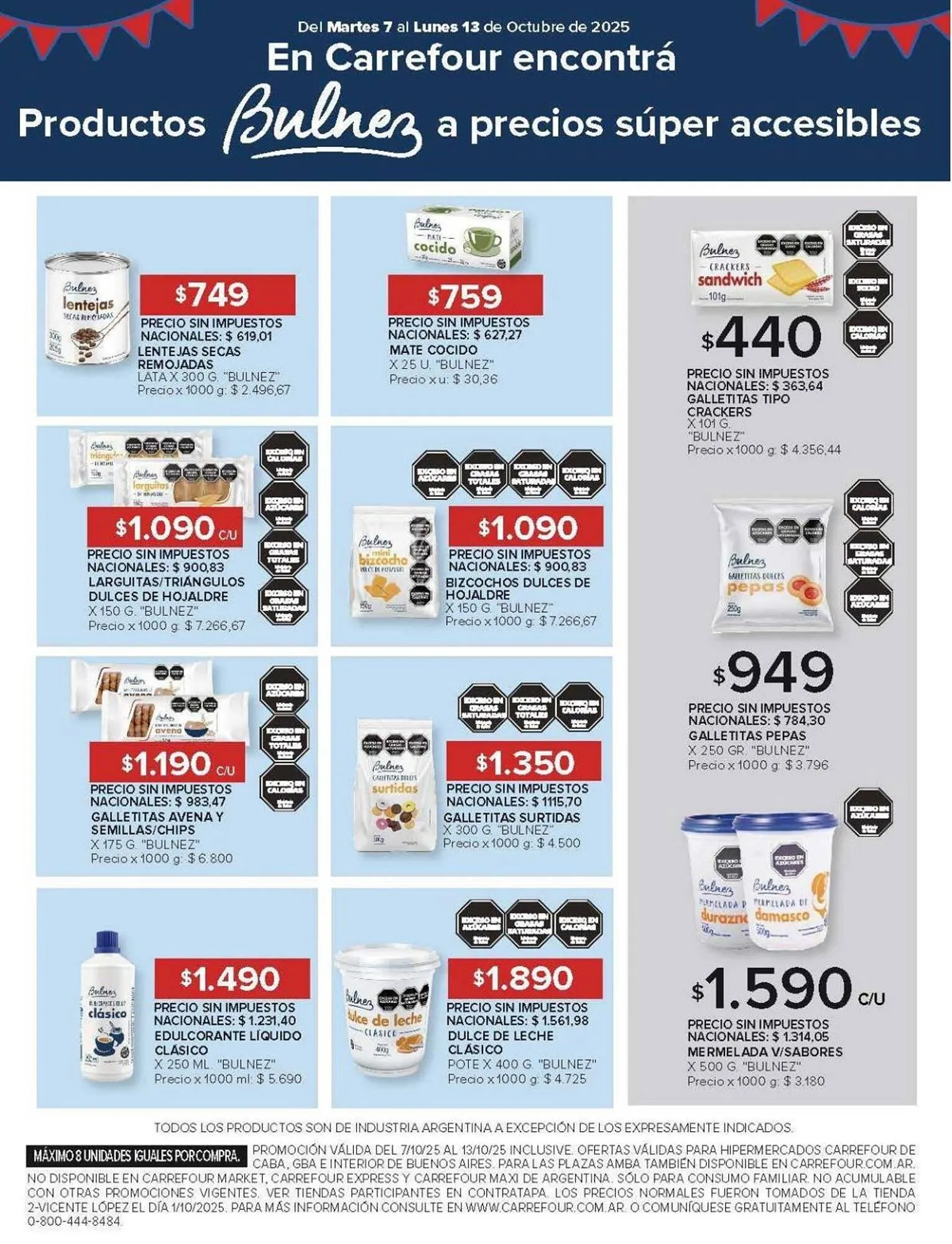 Ofertas de Catálogo Carrefour 7 de octubre al 14 de octubre 2025 - Página 12 del catálogo