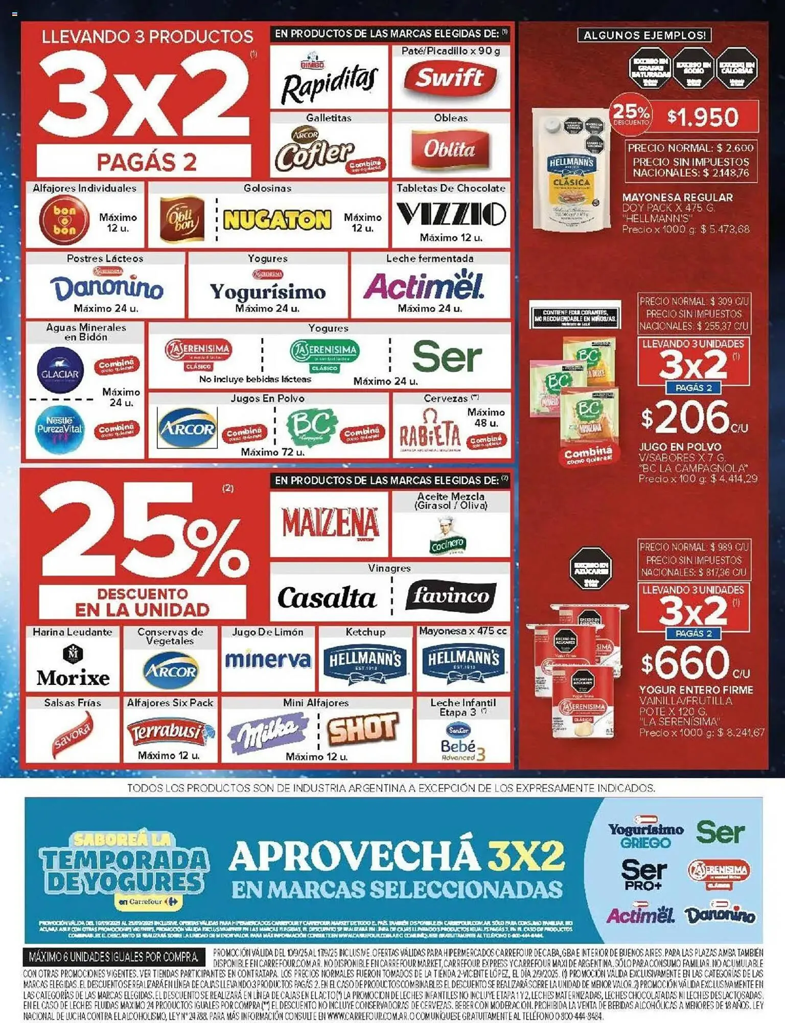 Ofertas de Catálogo Carrefour 10 de septiembre al 17 de septiembre 2025 - Página 5 del catálogo