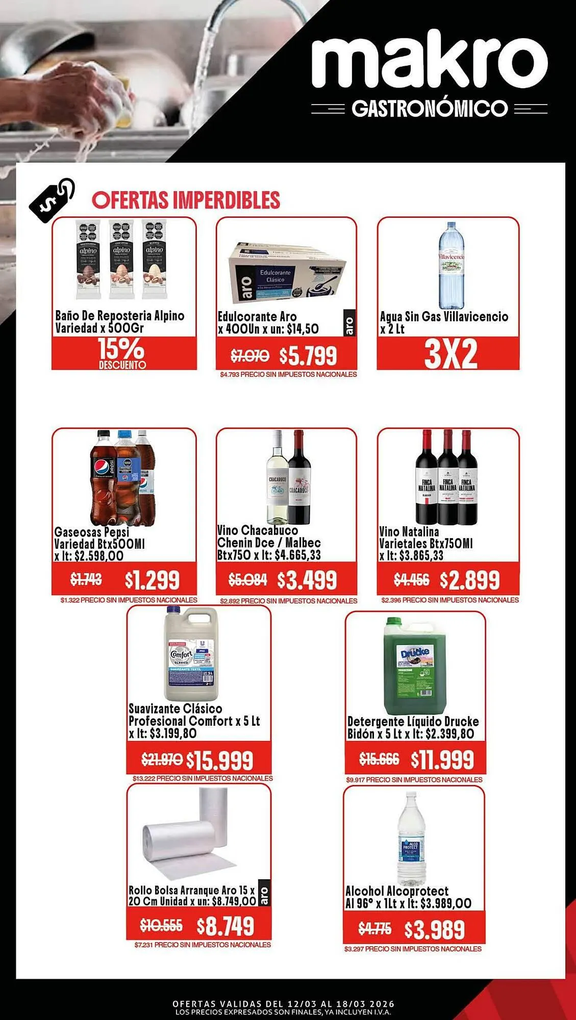 Ofertas de Catálogo Makro 12 de marzo al 18 de marzo 2026 - Página 4 del catálogo