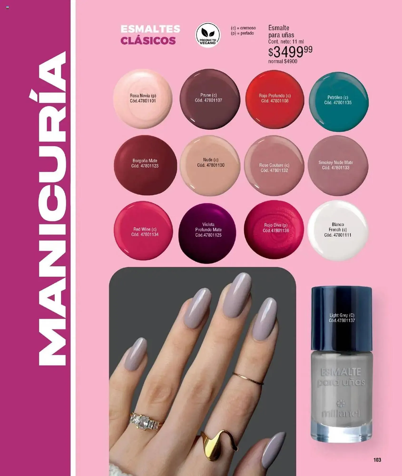 Ofertas de Catálogo Millanel Cosmética 31 de marzo al 27 de abril 2025 - Página 103 del catálogo
