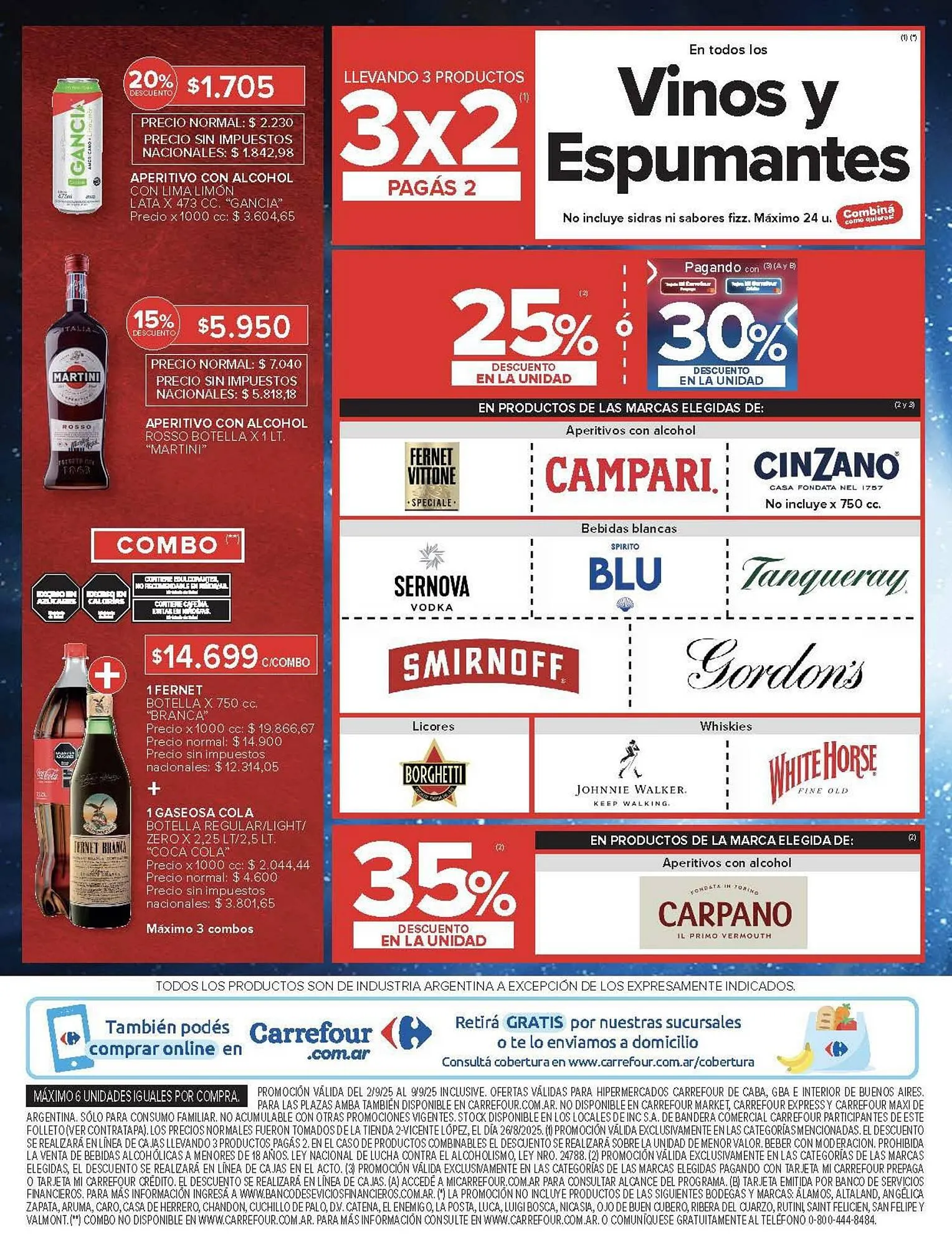 Ofertas de catálogo Carrefour 1 de septiembre al 9 de septiembre 2025 - Página 12 del catálogo