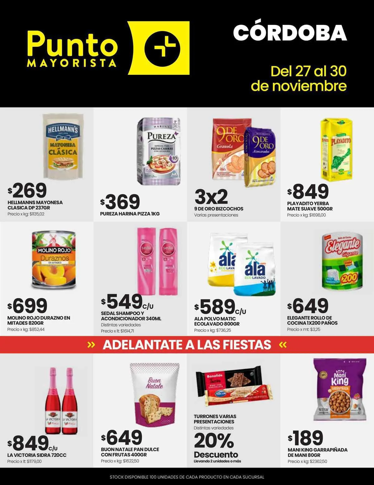 Ofertas de Catálogo Punto Mayorista 27 de noviembre al 30 de noviembre 2023 - Página 1 del catálogo