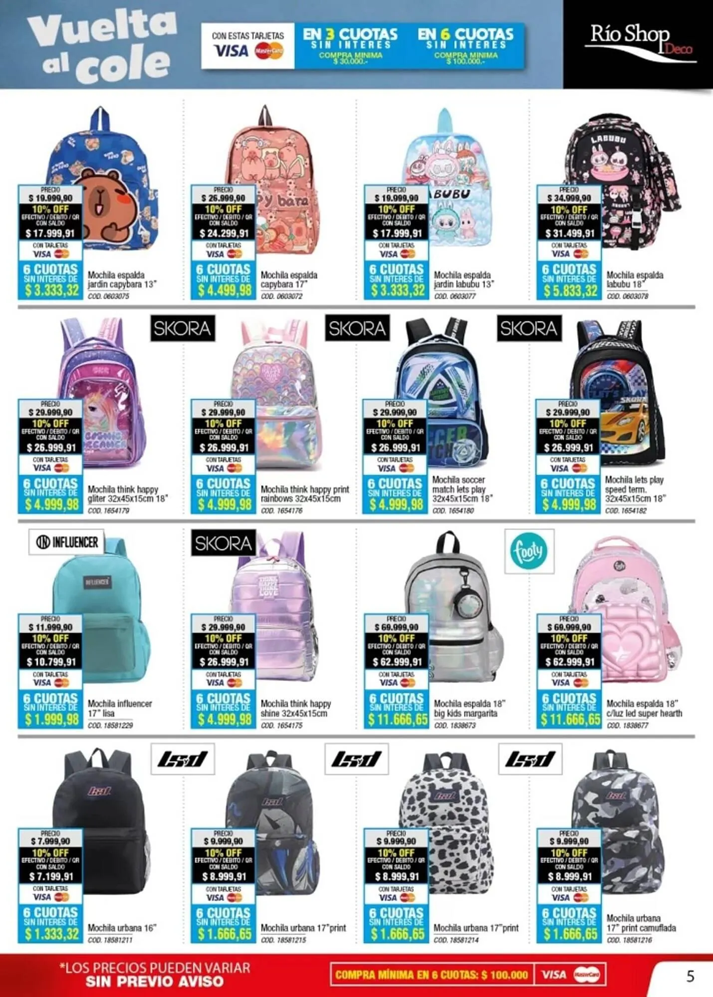 Ofertas de Catálogo Rio Shop Deco 1 de febrero al 28 de febrero 2026 - Página 5 del catálogo