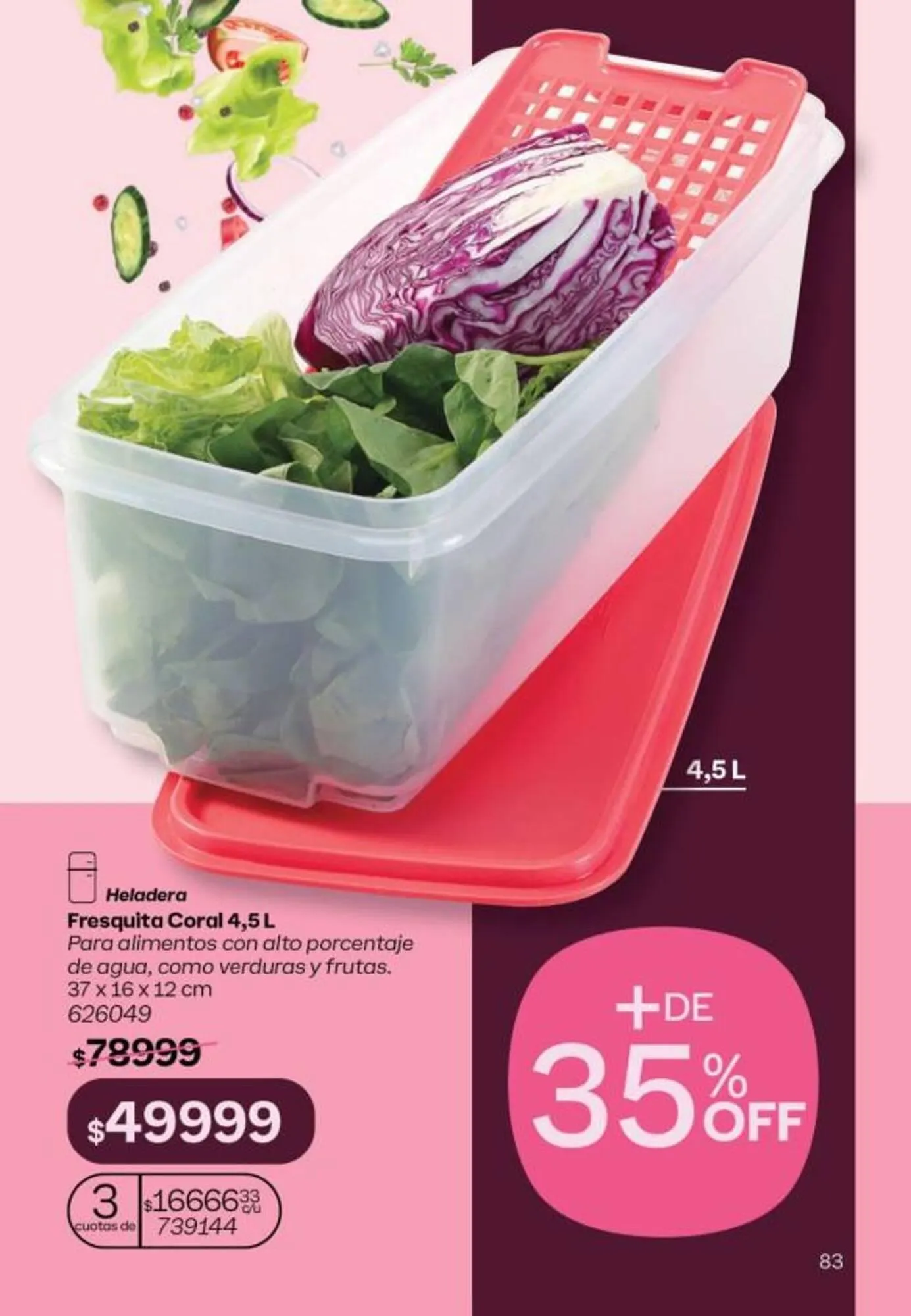 Ofertas de Catálogo Tupperware 15 de abril al 30 de abril 2025 - Página 84 del catálogo