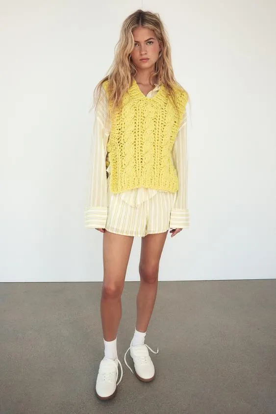 CHALECO PUNTO GRUESO