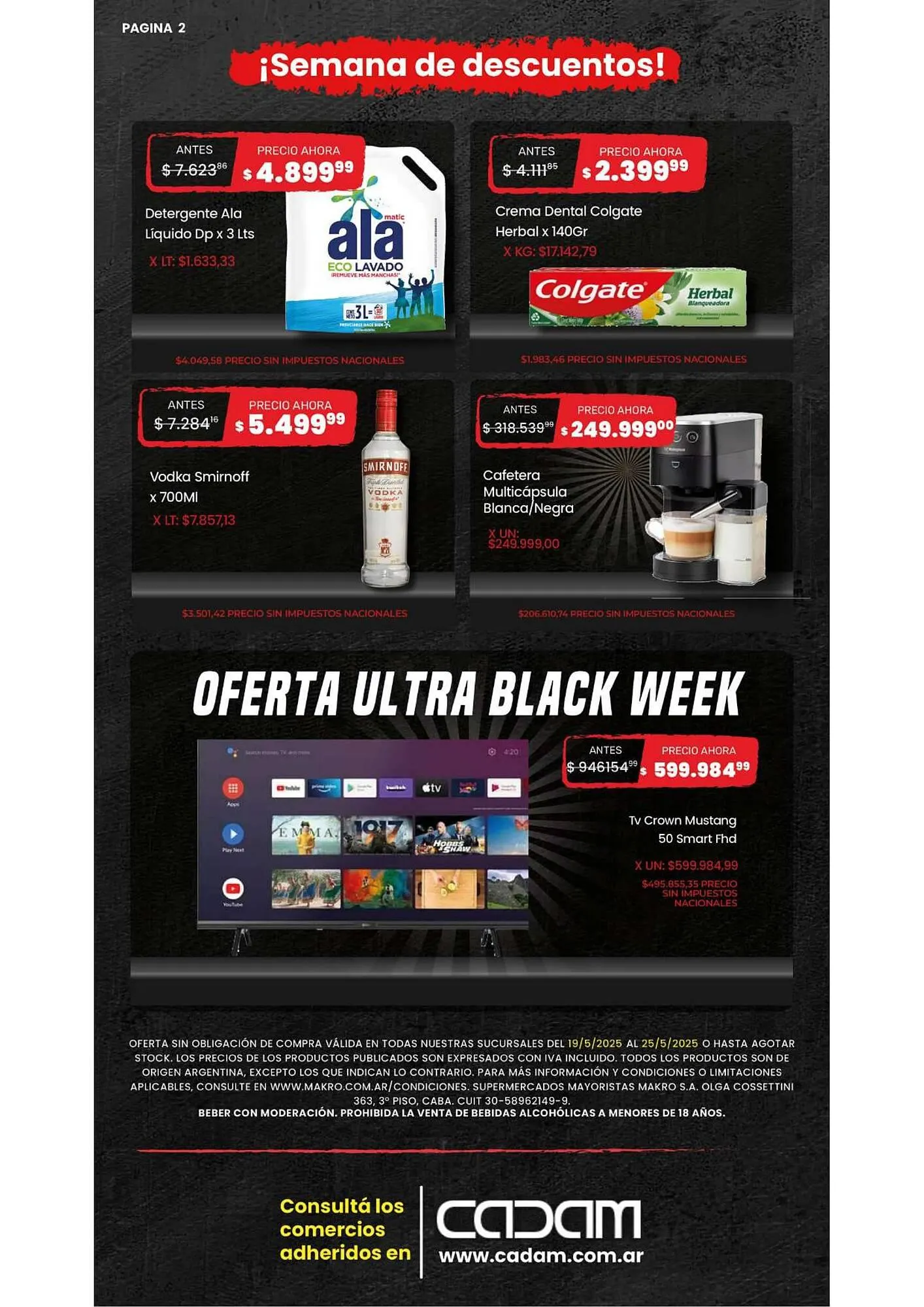 Ofertas de Catálogo Makro 19 de mayo al 25 de mayo 2025 - Página 2 del catálogo