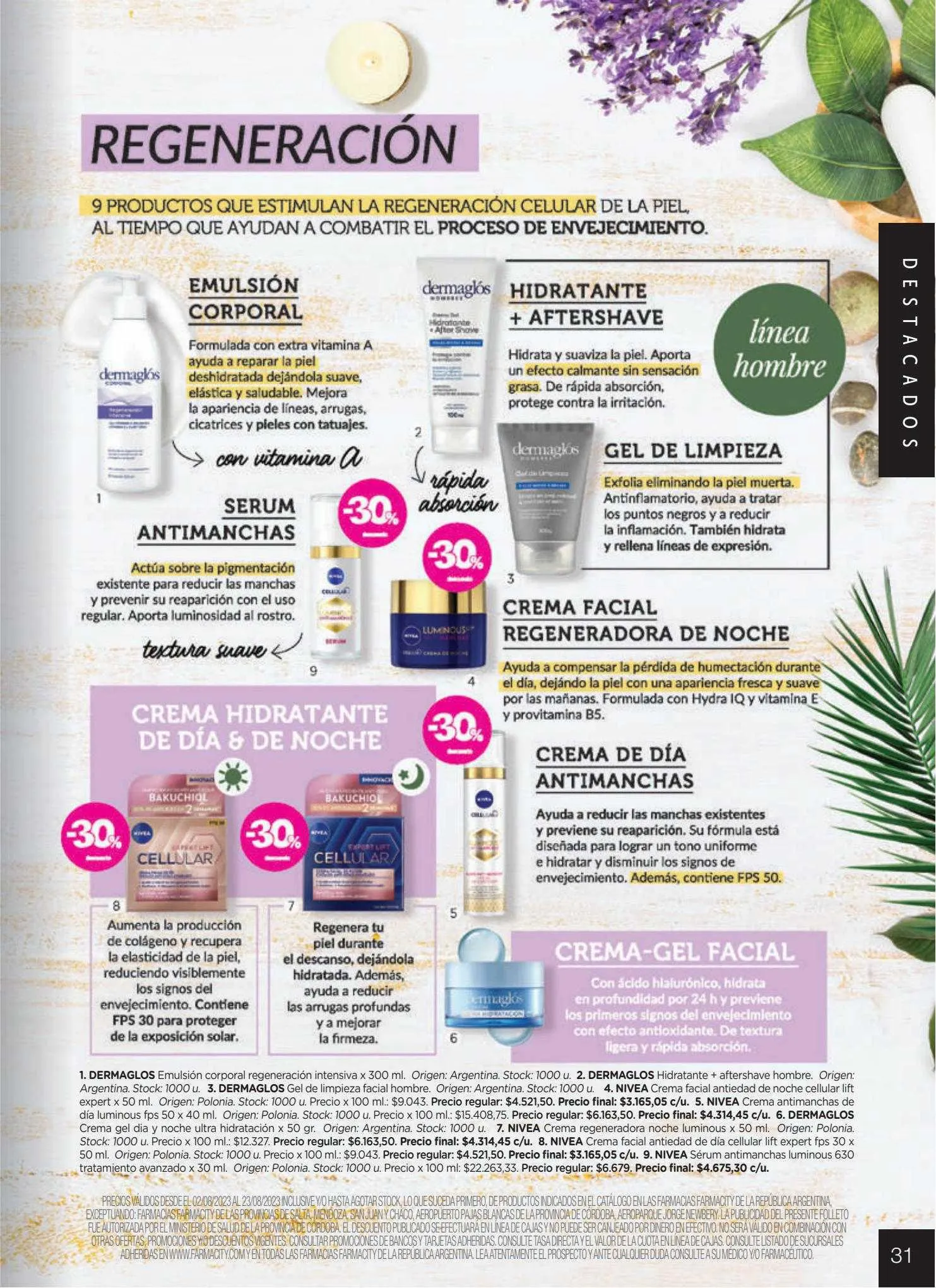 Ofertas de Catálogo Farmacity 1 de junio al 30 de septiembre 2023 - Página 31 del catálogo