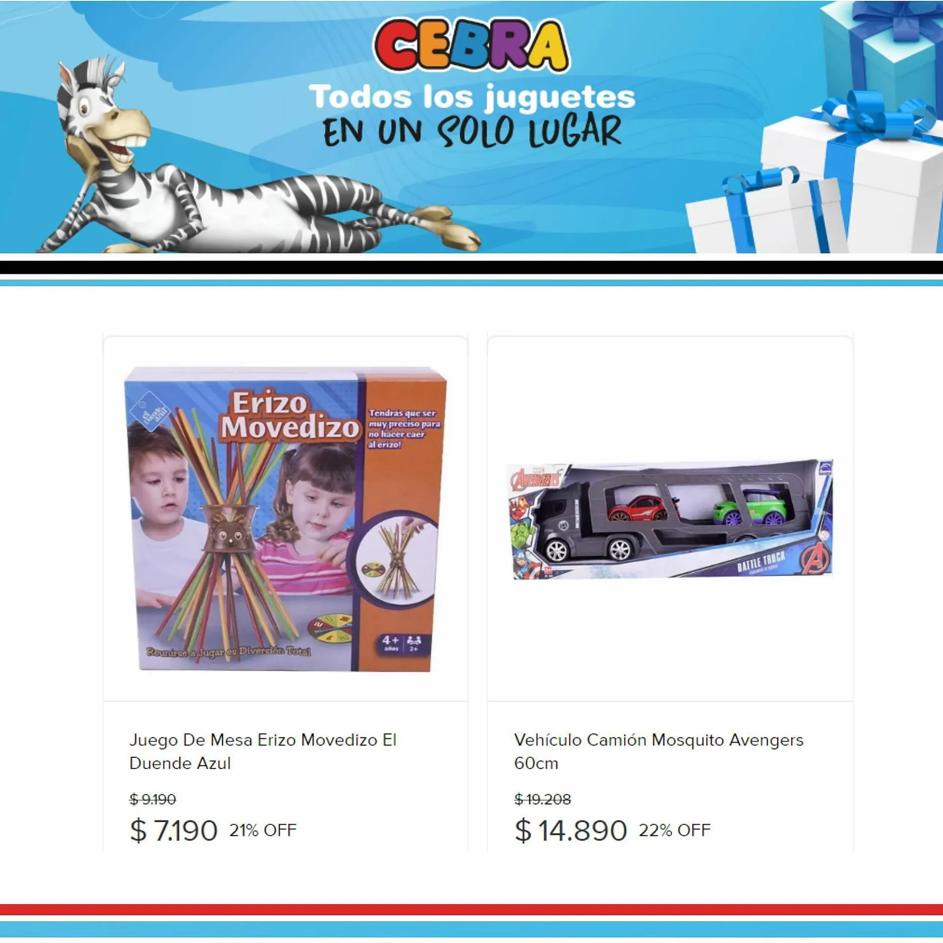 Ofertas de Catálogo Juguetería Cebra 4 de agosto al 31 de agosto 2023 - Página 4 del catálogo