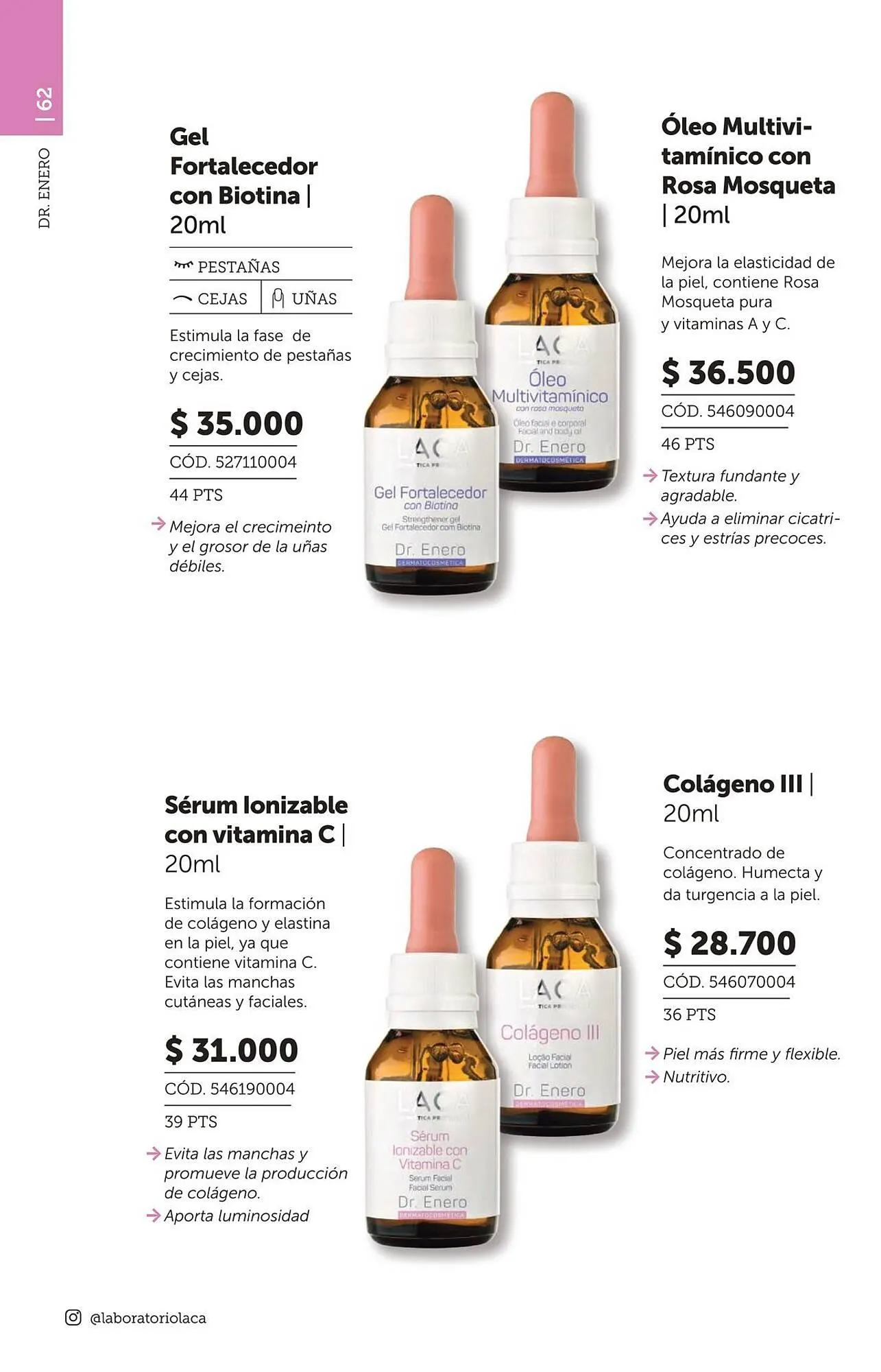 Ofertas de Catálogo Laboratorio LACA 11 de marzo al 31 de marzo 2026 - Página 62 del catálogo