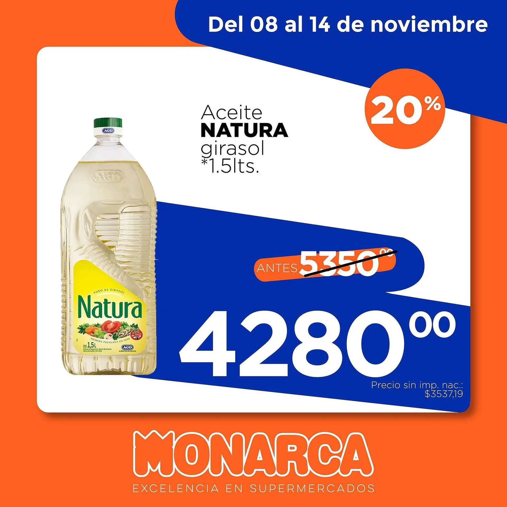 Ofertas de Catálogo Supermercados Monarca 8 de noviembre al 14 de noviembre 2025 - Página 2 del catálogo