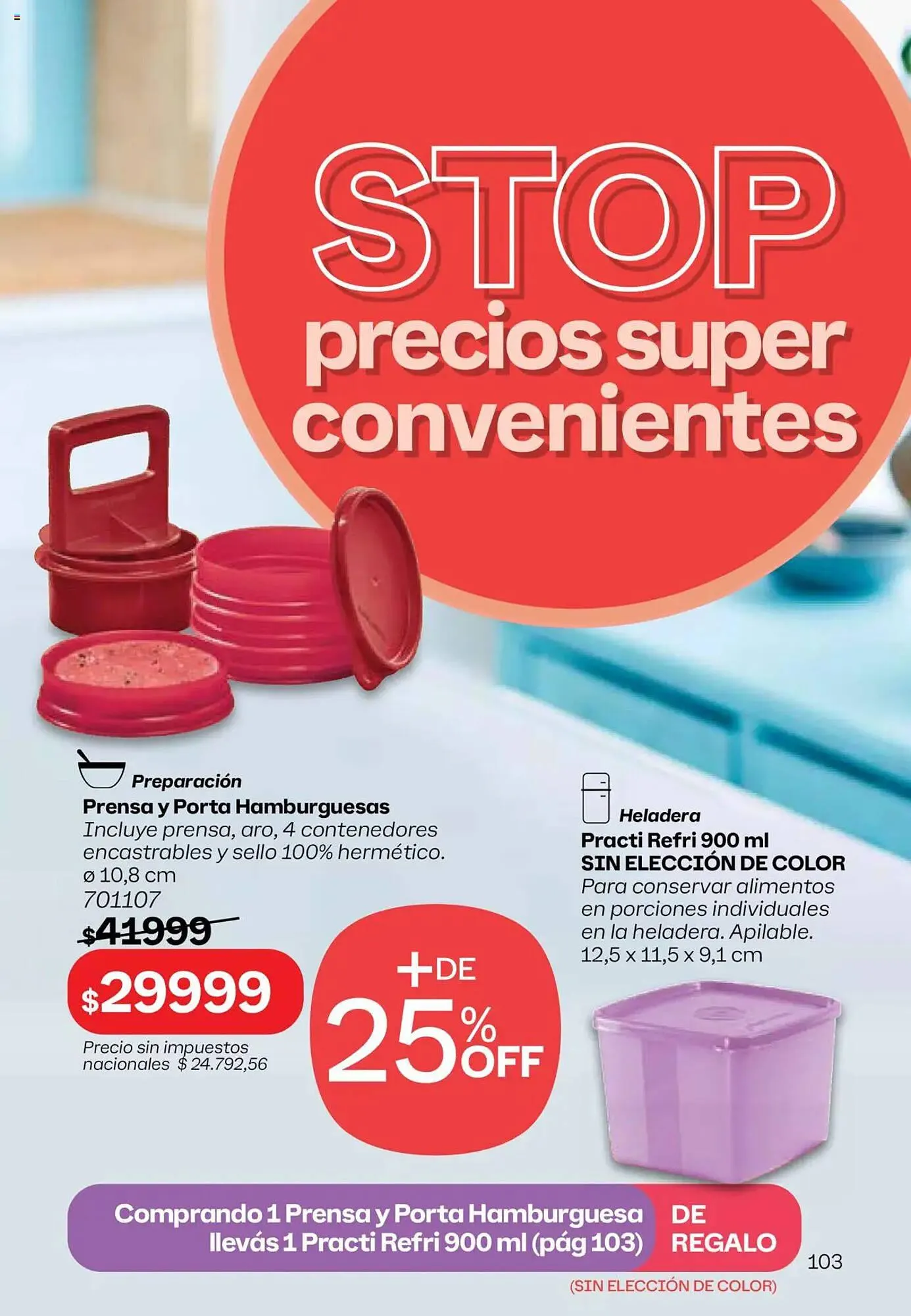 Ofertas de Folleto Tupperware 8 de septiembre al 22 de septiembre 2025 - Página 104 del catálogo