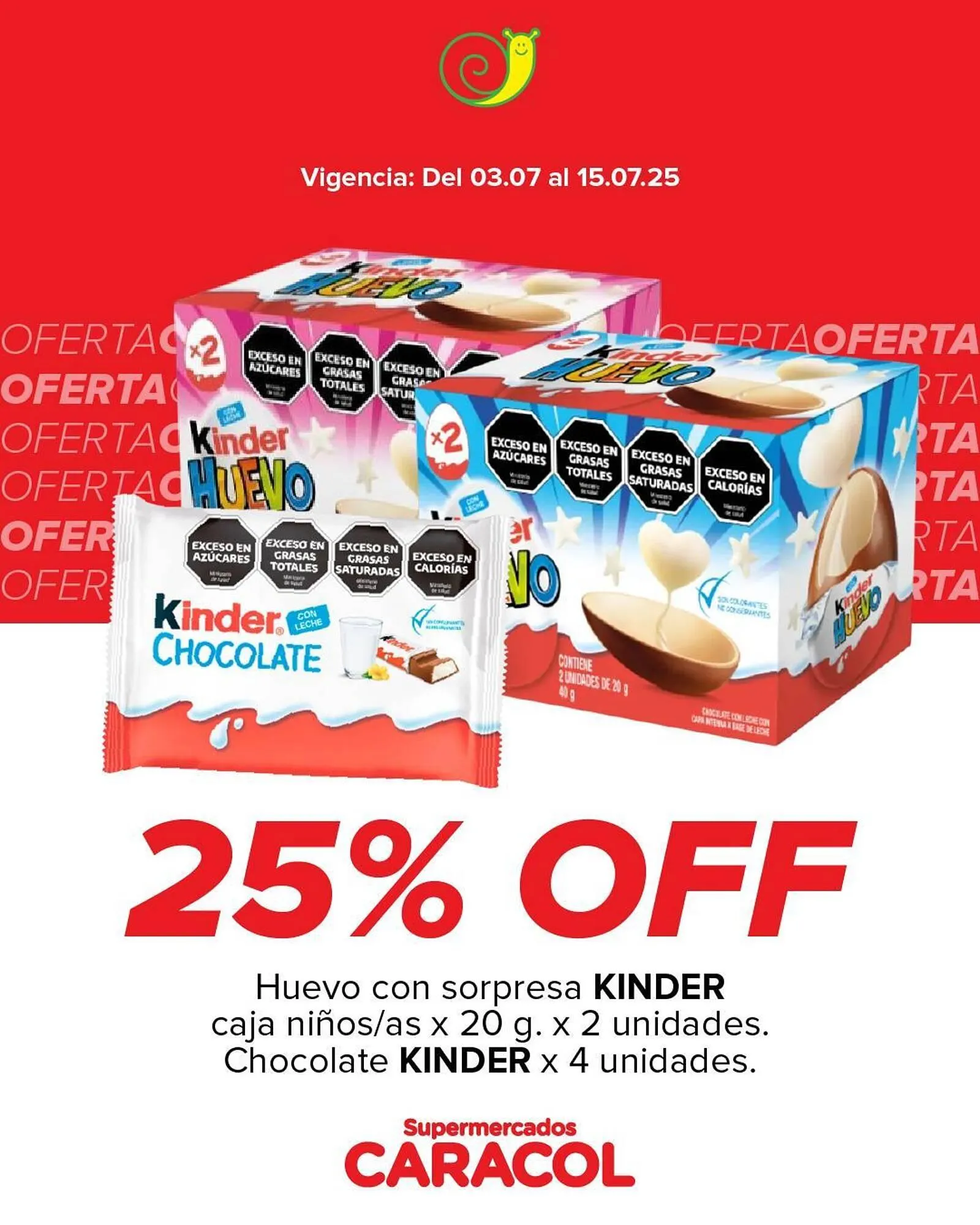 Ofertas de Catálogo Supermercados Caracol 3 de julio al 15 de julio 2025 - Página 3 del catálogo