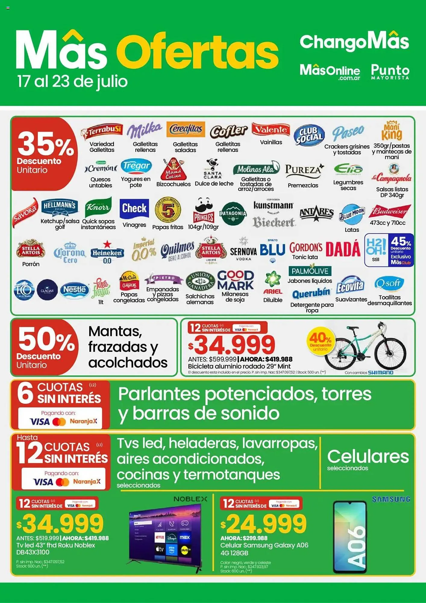 Ofertas de Catálogo Changomas 17 de julio al 24 de julio 2025 - Página 1 del catálogo