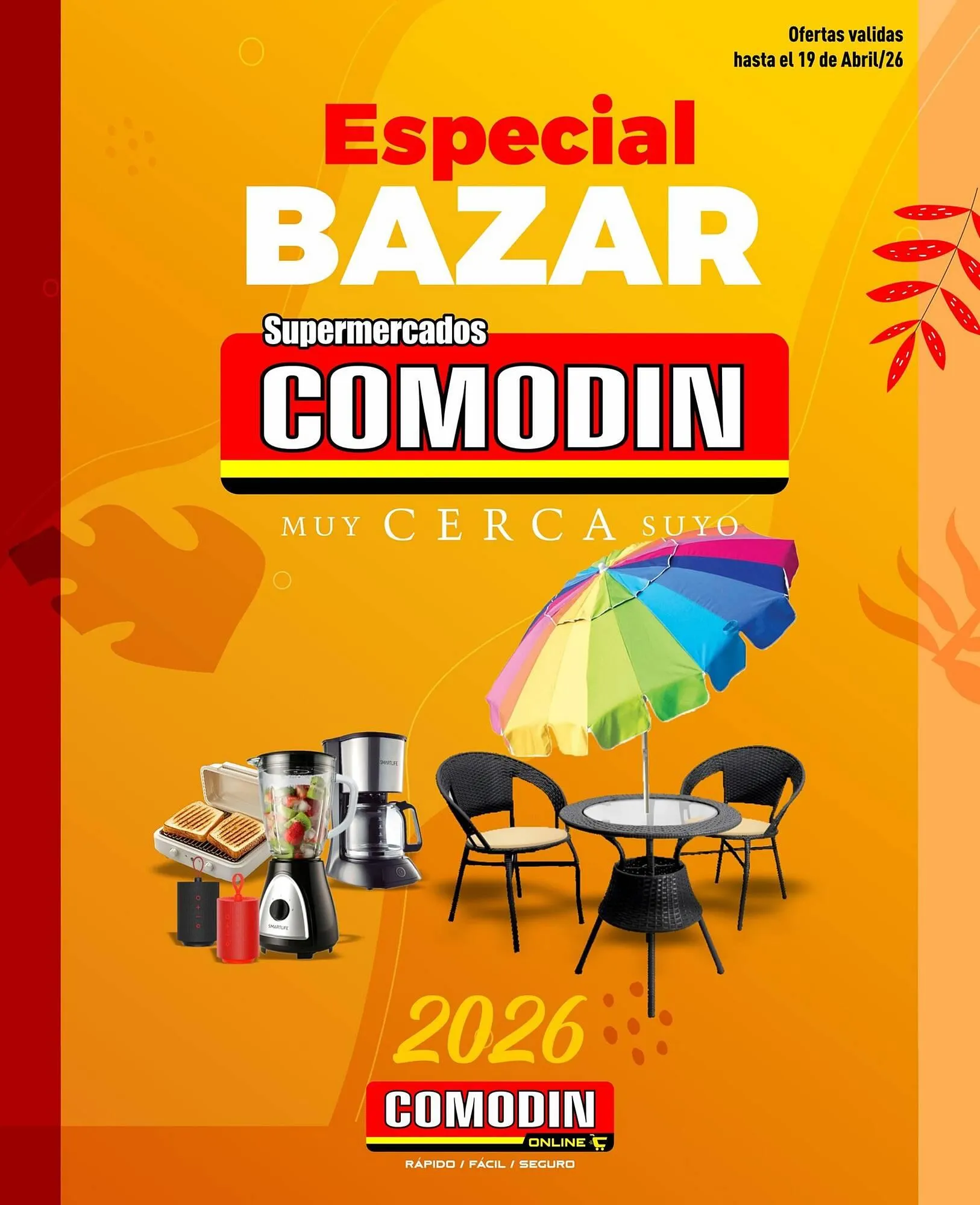 Ofertas de Catálogo Supermercados Comodin 27 de marzo al 17 de abril 2026 - Página 1 del catálogo
