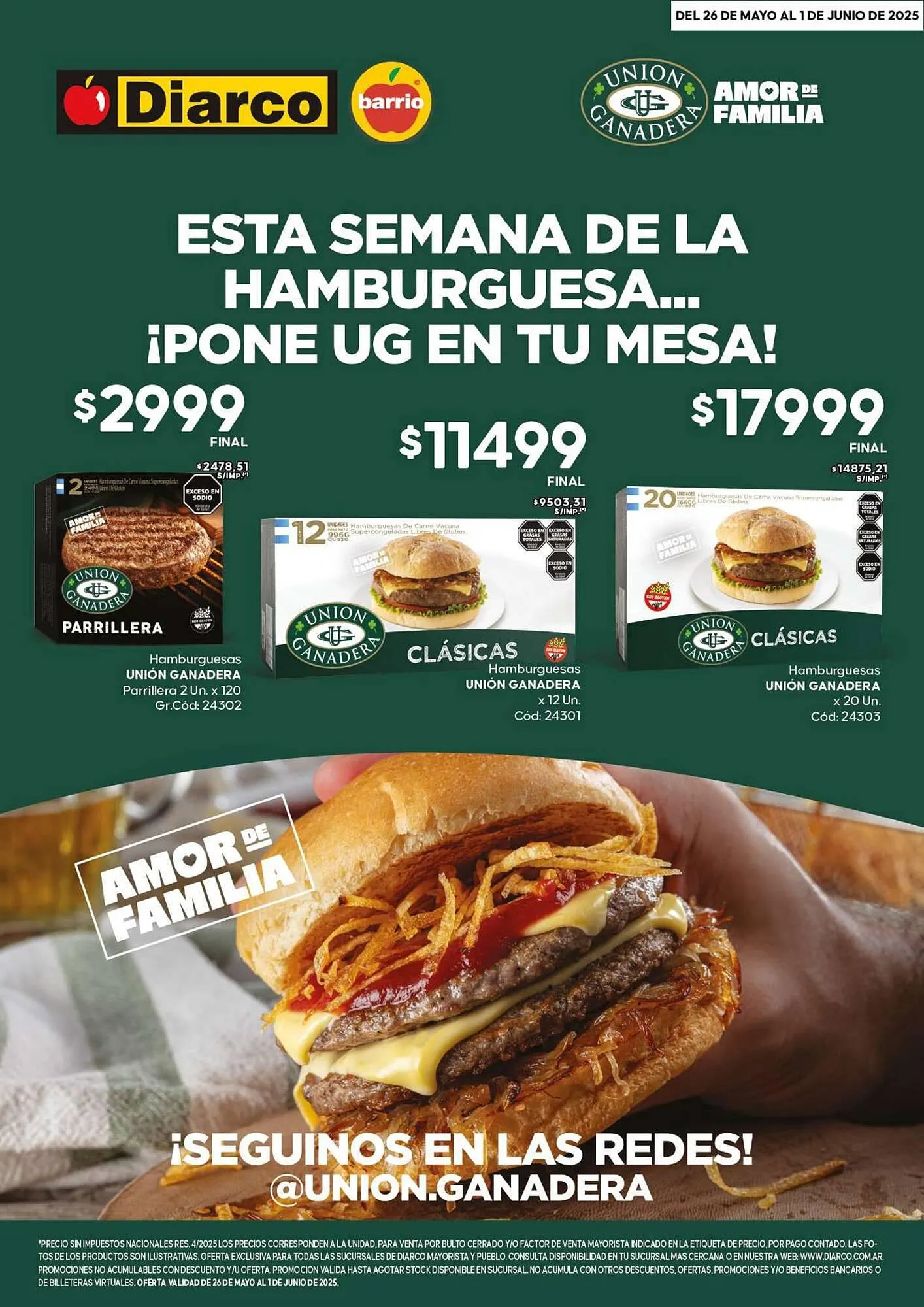 Ofertas de Catálogo Diarco 26 de mayo al 1 de junio 2025 - Página 1 del catálogo