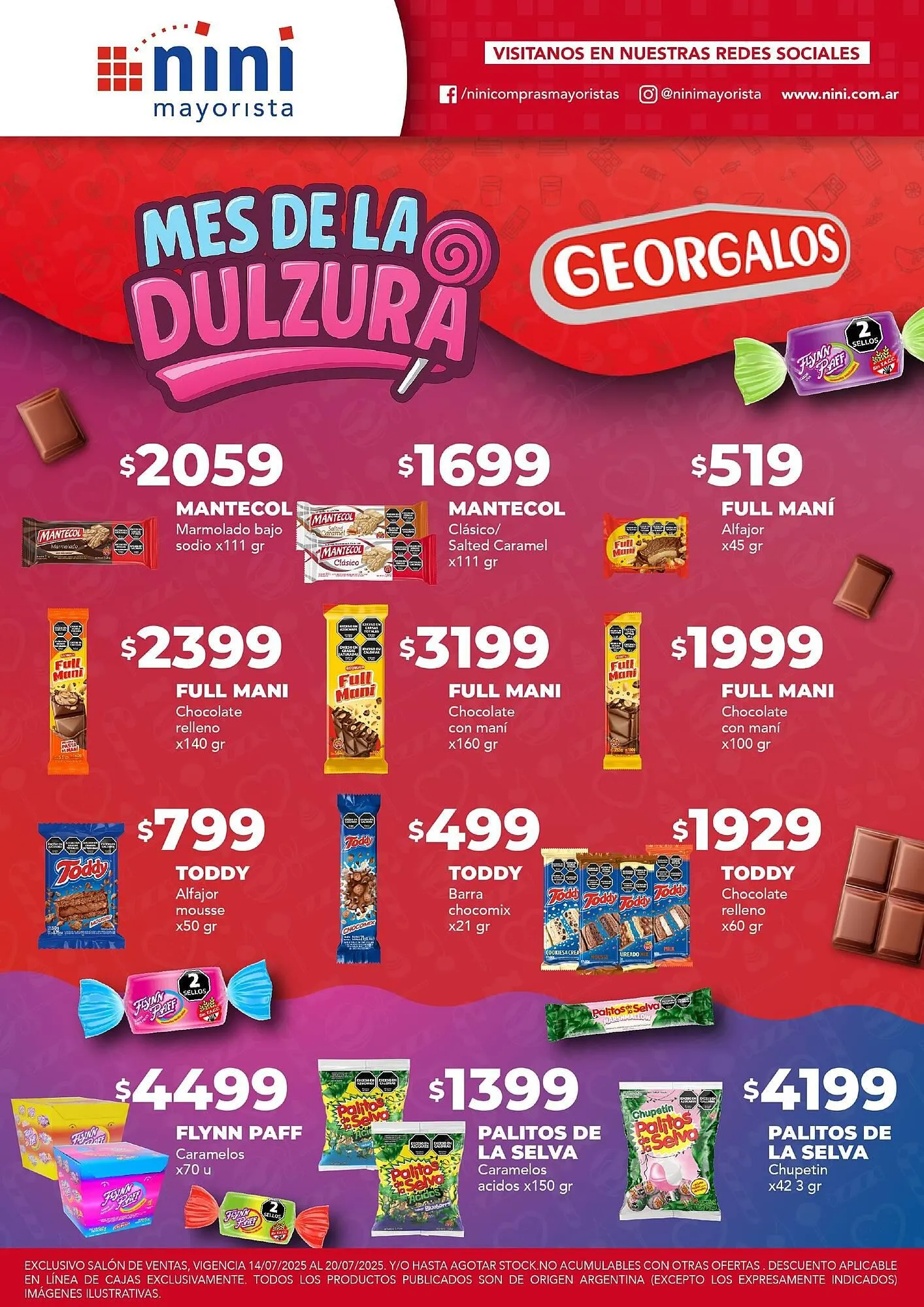 Ofertas de Catálogo Nini Mayorista 14 de julio al 20 de julio 2025 - Página 3 del catálogo