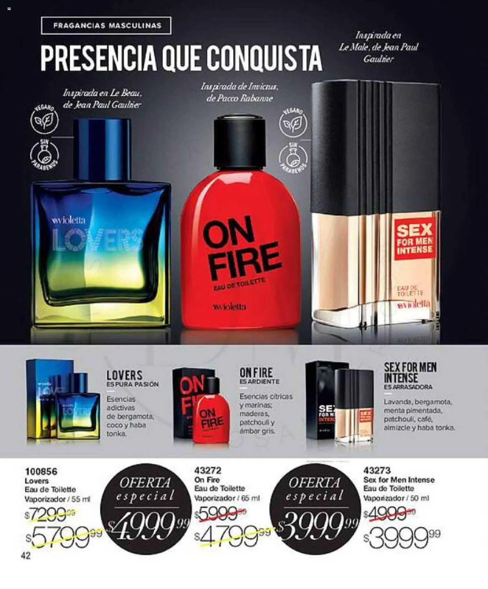 Ofertas de Catálogo Violetta Cosméticos 27 de julio al 16 de agosto 2023 - Página 42 del catálogo