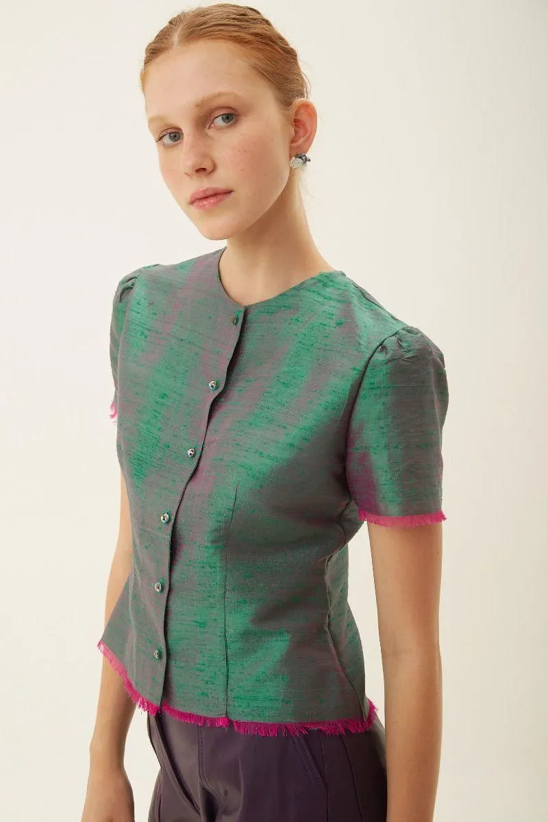 CHAQUETA TAMARINDO SCHANTUNG