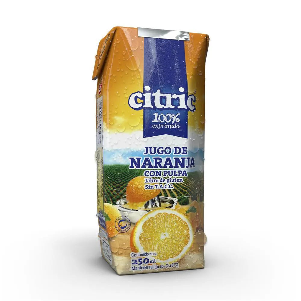 Jugos Naranja Citric Ttb 250 Cmq