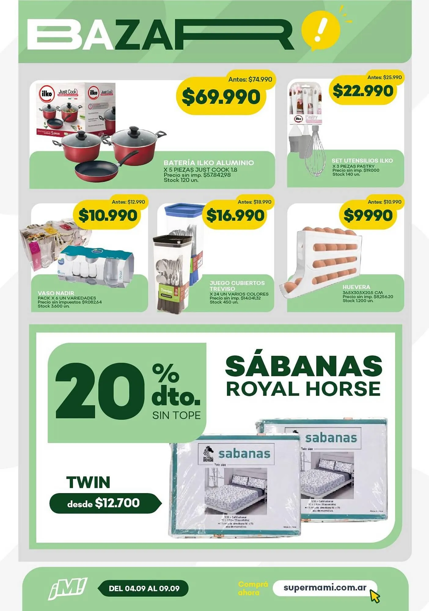 Ofertas de Catálogo Super MAMI 4 de septiembre al 11 de septiembre 2025 - Página 10 del catálogo