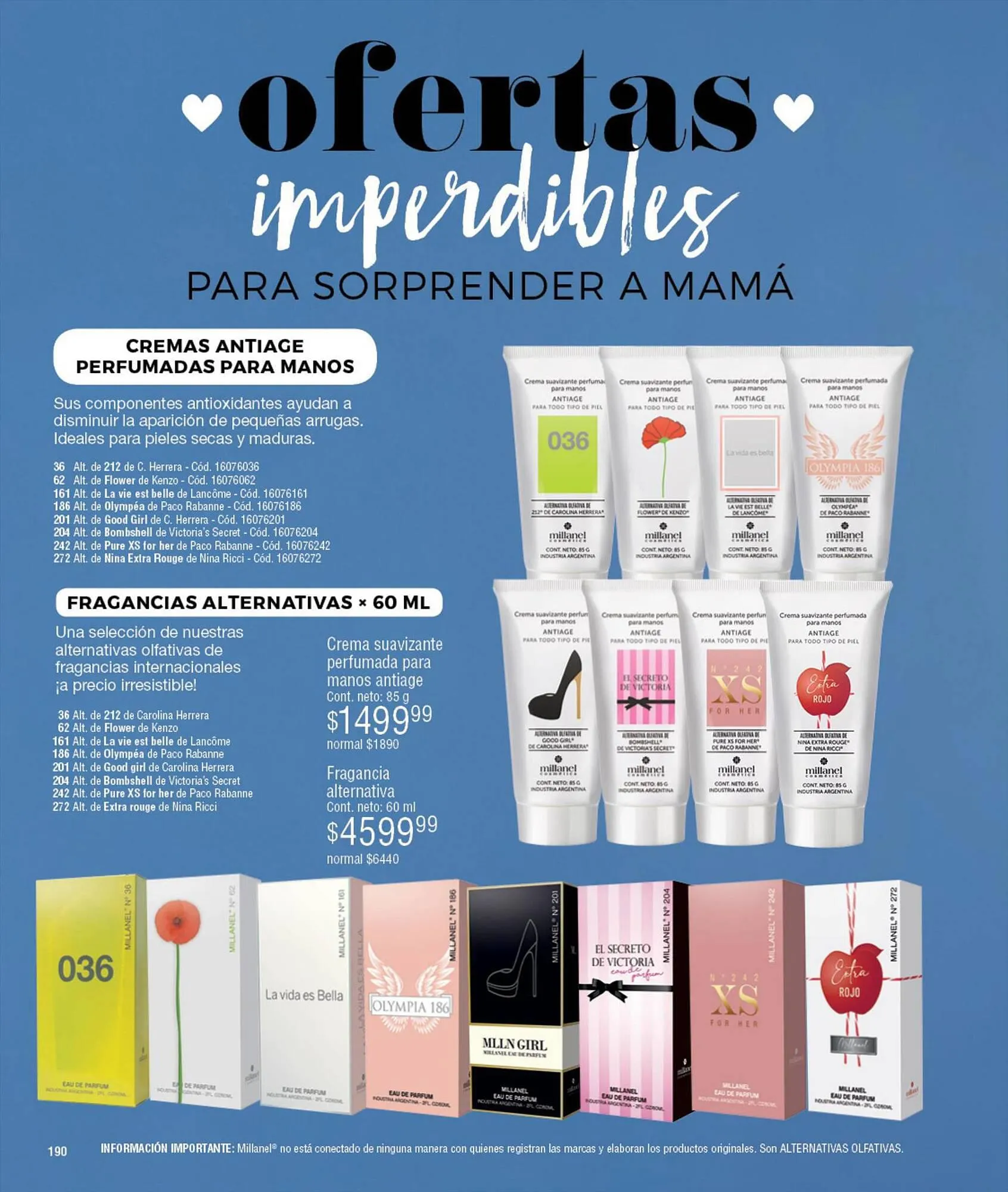 Ofertas de Catálogo Millanel Cosmética 18 de septiembre al 15 de octubre 2023 - Página 190 del catálogo