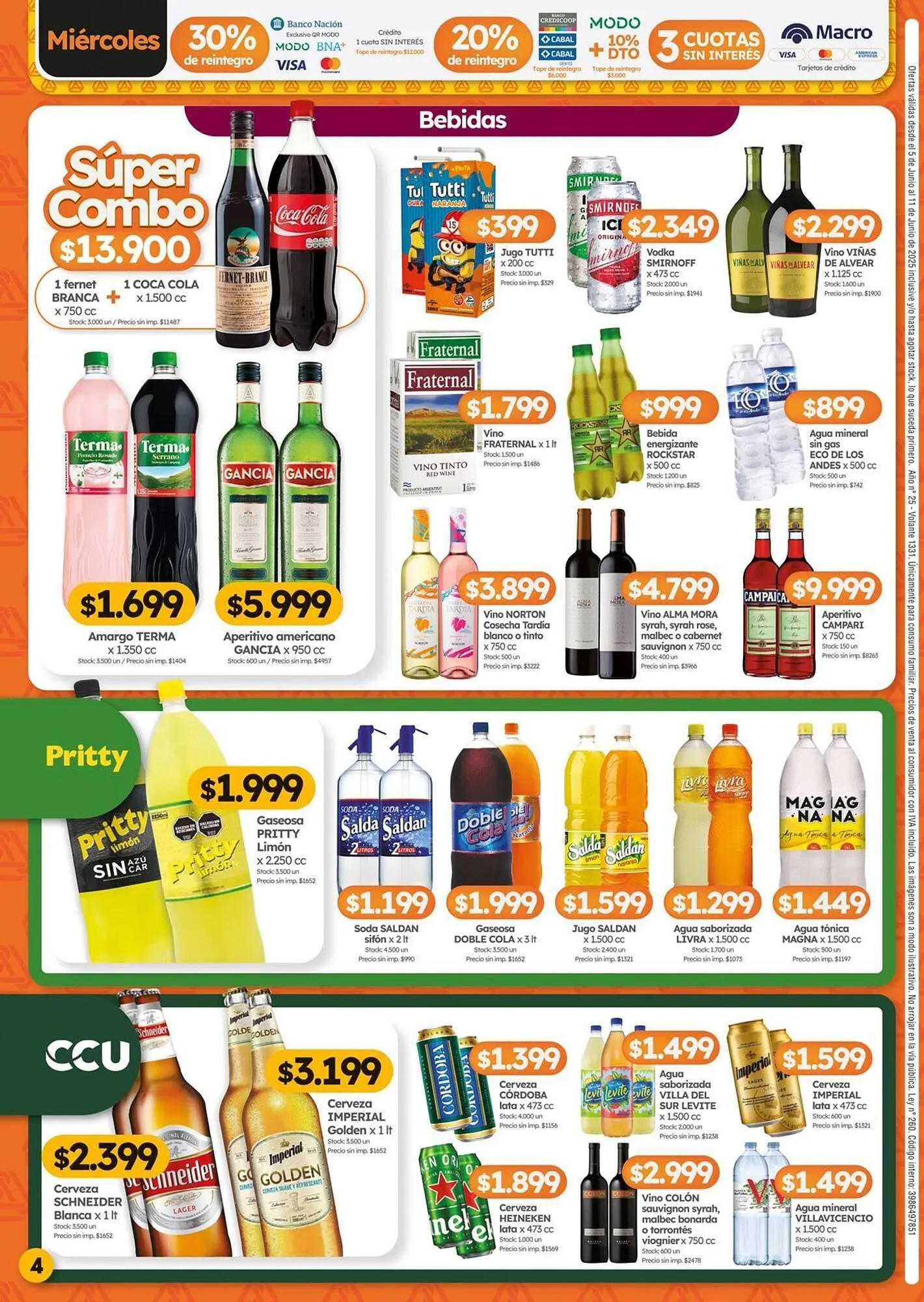 Ofertas de Catálogo Cordiez 5 de junio al 11 de junio 2025 - Página 4 del catálogo